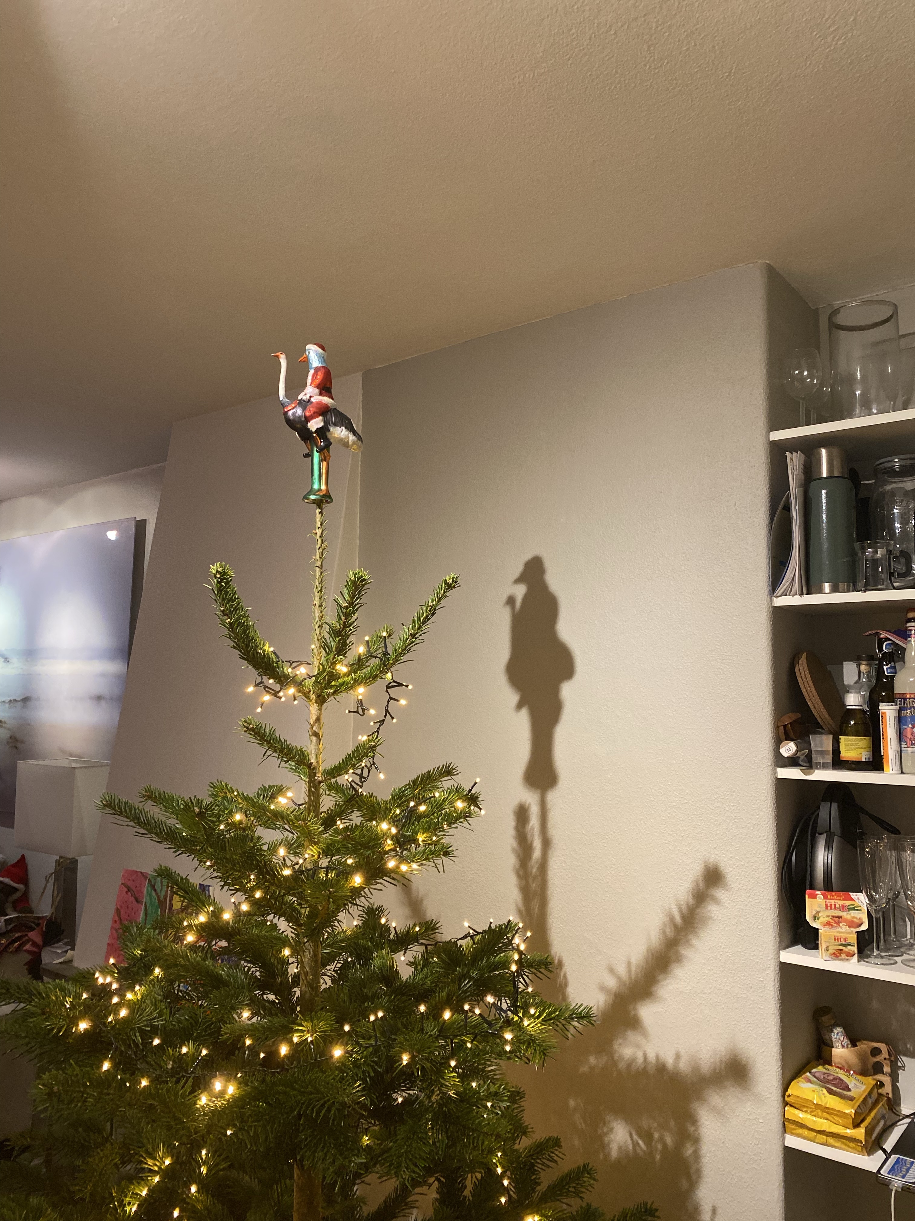 That Awkward Moment: Inappropriate Christmas Tree Topper Shadow