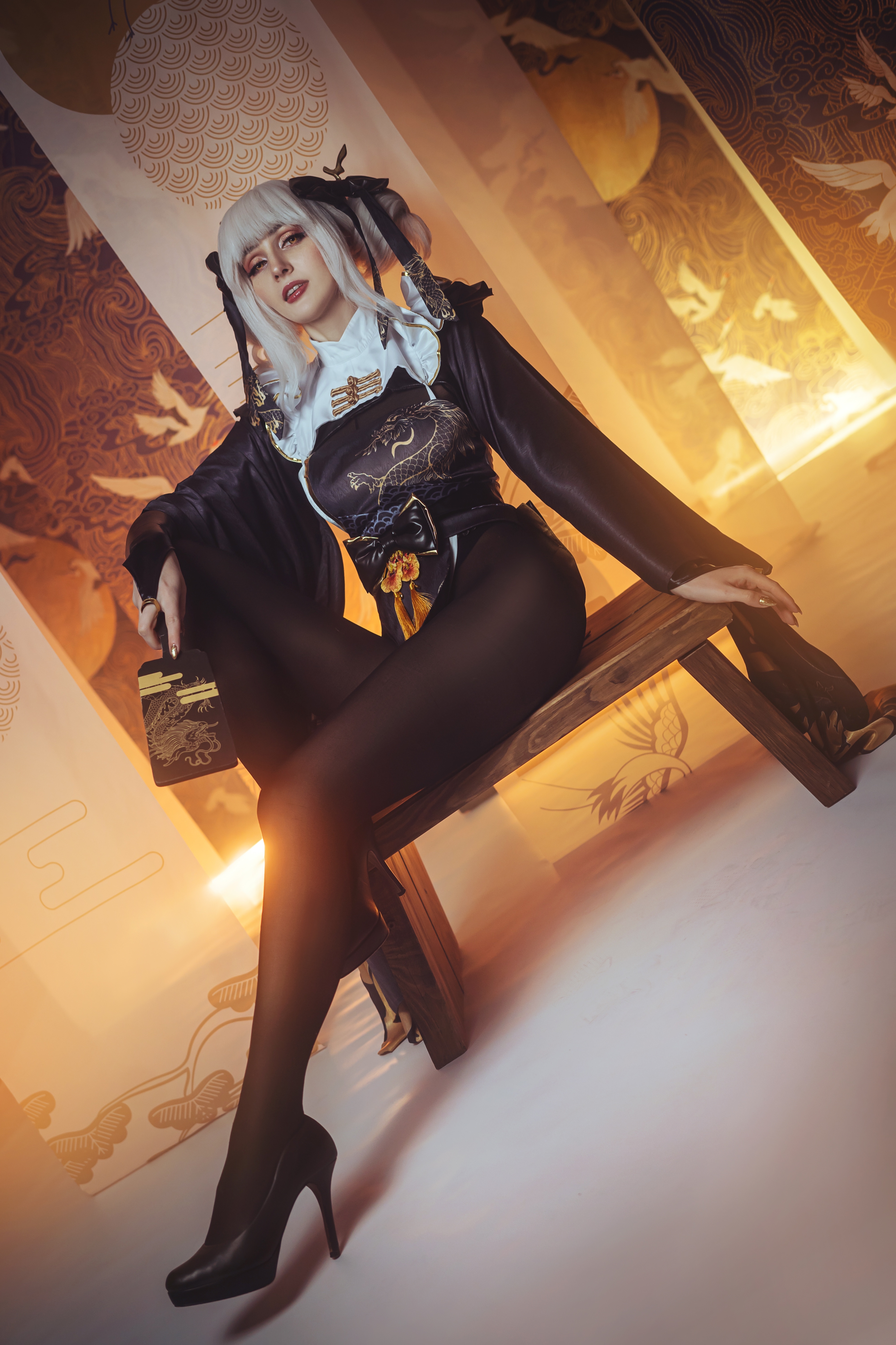 NIKKE: Stunning White Rabbit Blanc Cosplay