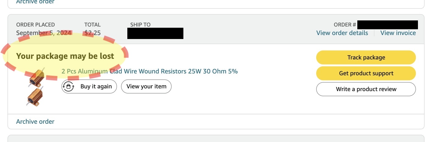 The Case of the Missing Resistor