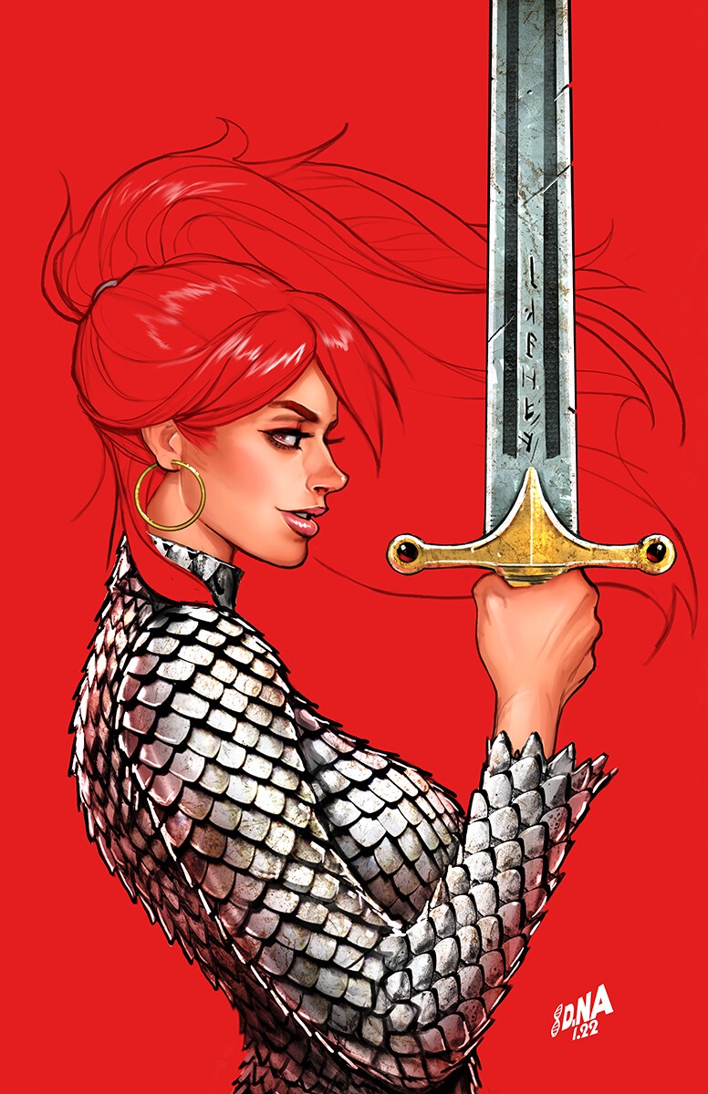 Armored Editions of the Fierce Red Sonja