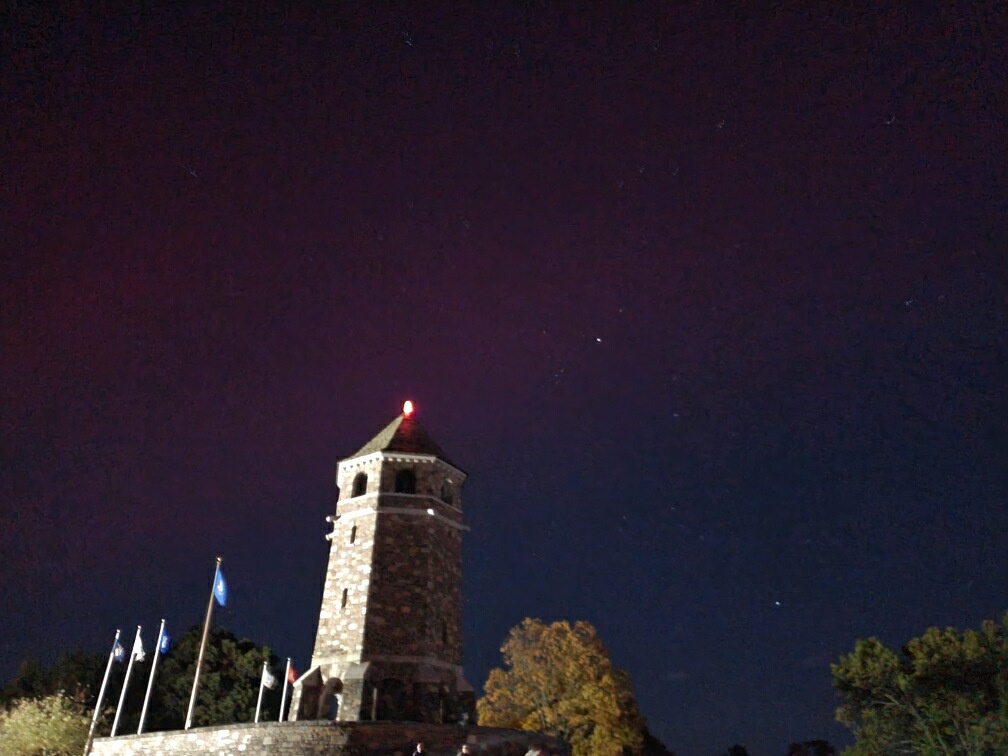 Northern Lights Dazzle in Vernon, CT on October 10, 2024