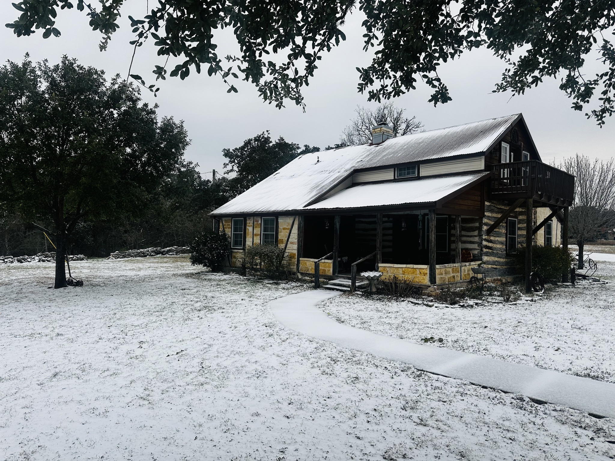 Cozy Cabin in the Heart of Texas Snow