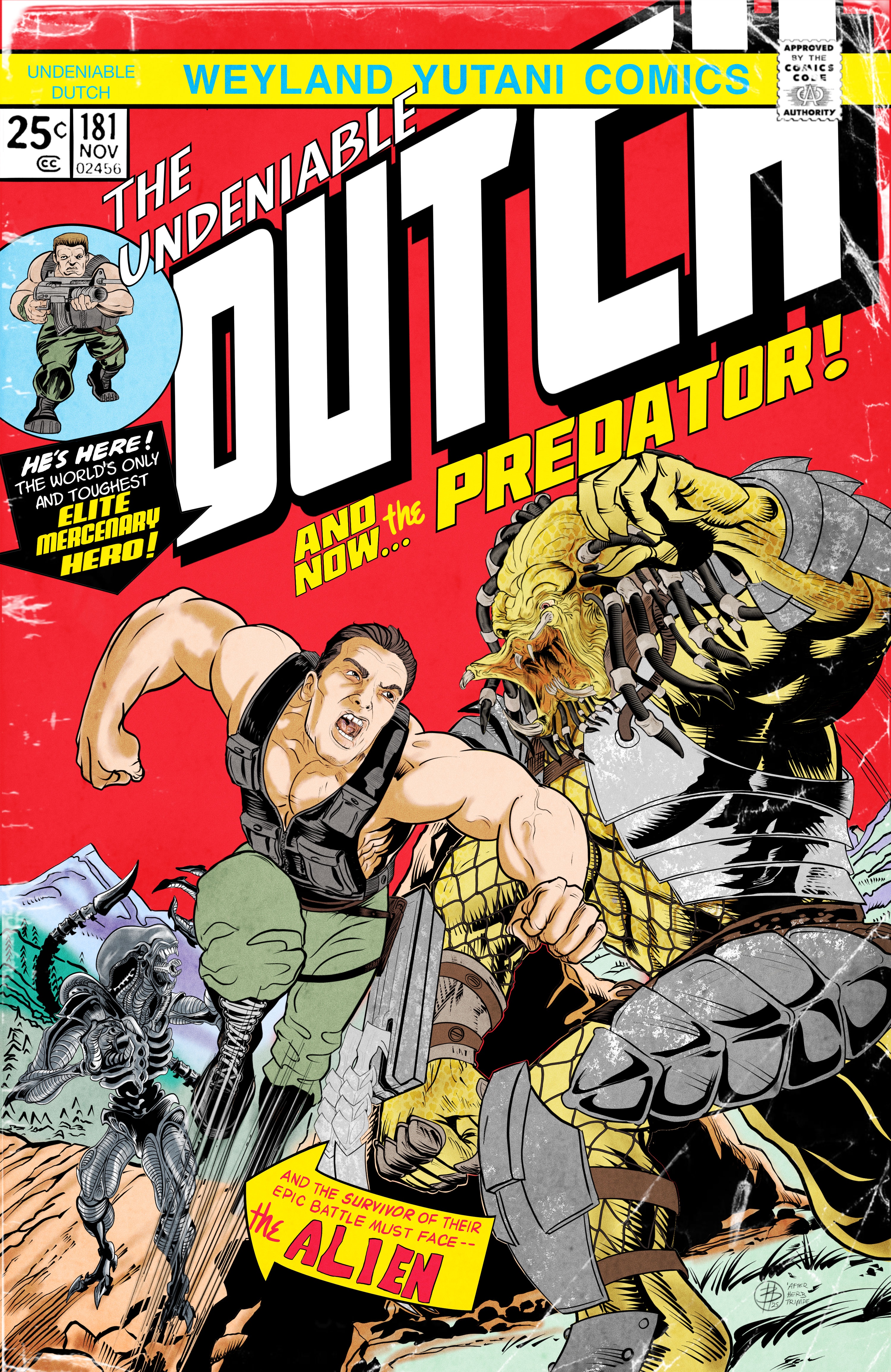 Unveiling DUTCH #181: The Epic First Appearance of PREDATOR!