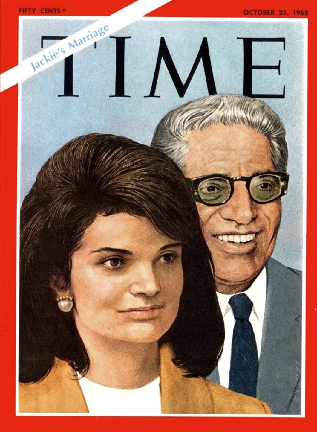 A Historic Moment: Jacqueline Kennedy's Marriage to Aristotle Onassis on October 20, 1968