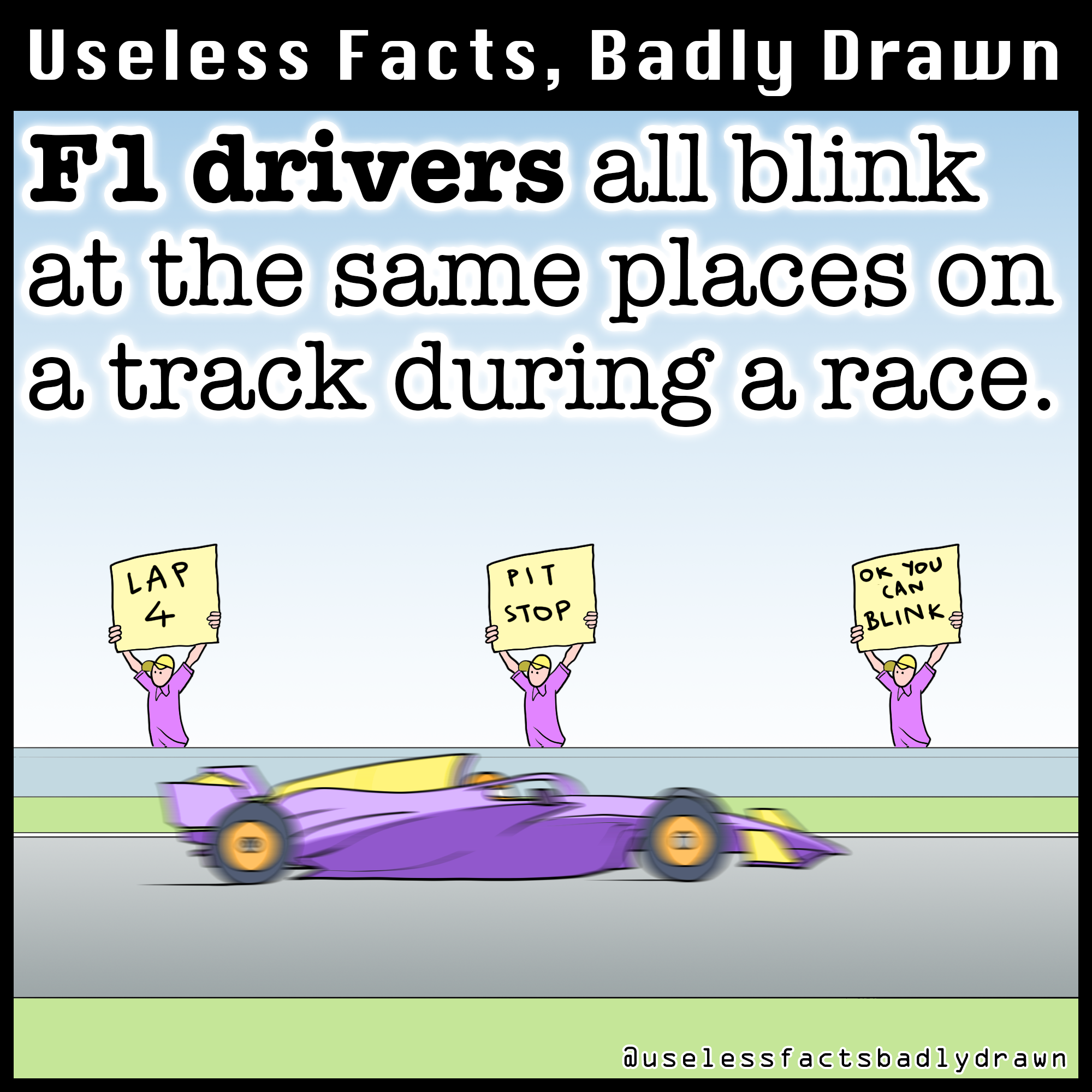 Reminder from Badly Drawn: Don't Forget to Blink!
