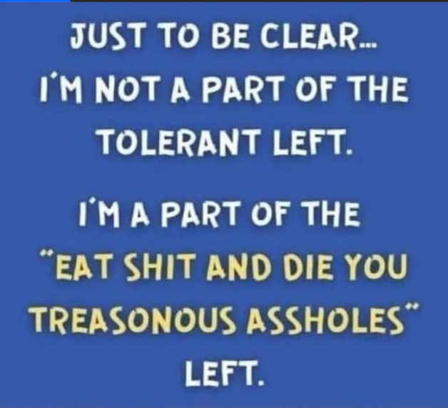 A Bold Message: Eat Shit, Move On, and Just Die Already