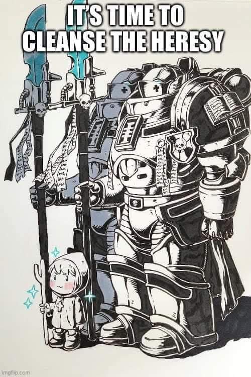 Inquisitor Luce, Guide Us to Triumph!