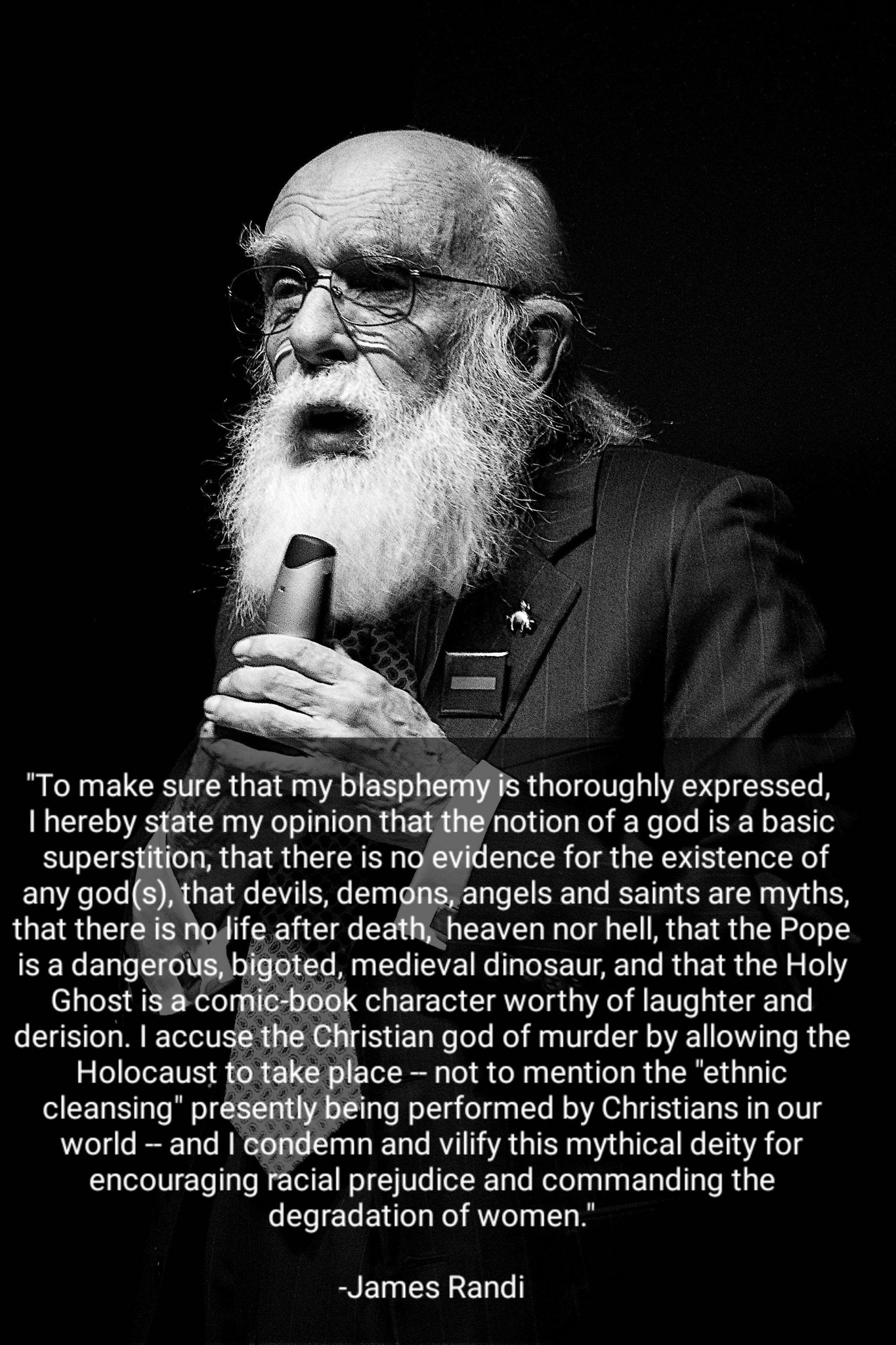 James Randi: A true champion of reason and skepticism!