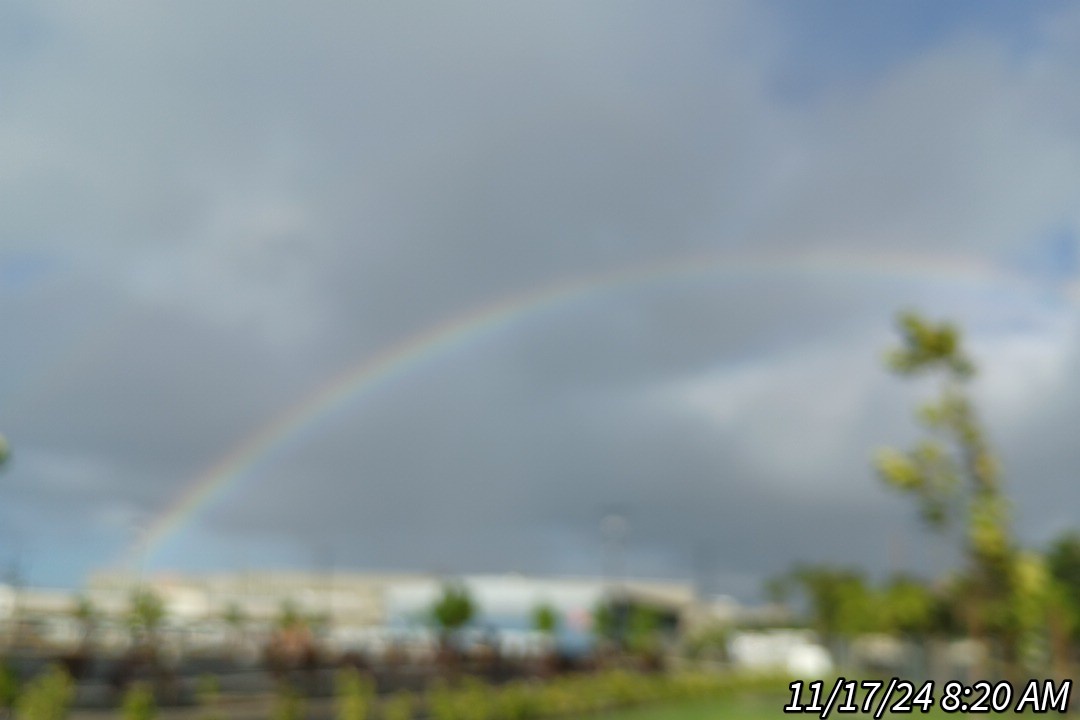 Caught a Stunning Rainbow on My Morning Commute!
