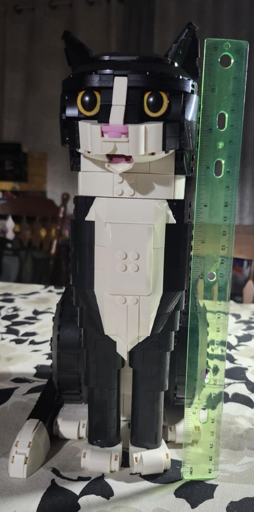 Meet the Lego Cat: A Blocky Feline Friend