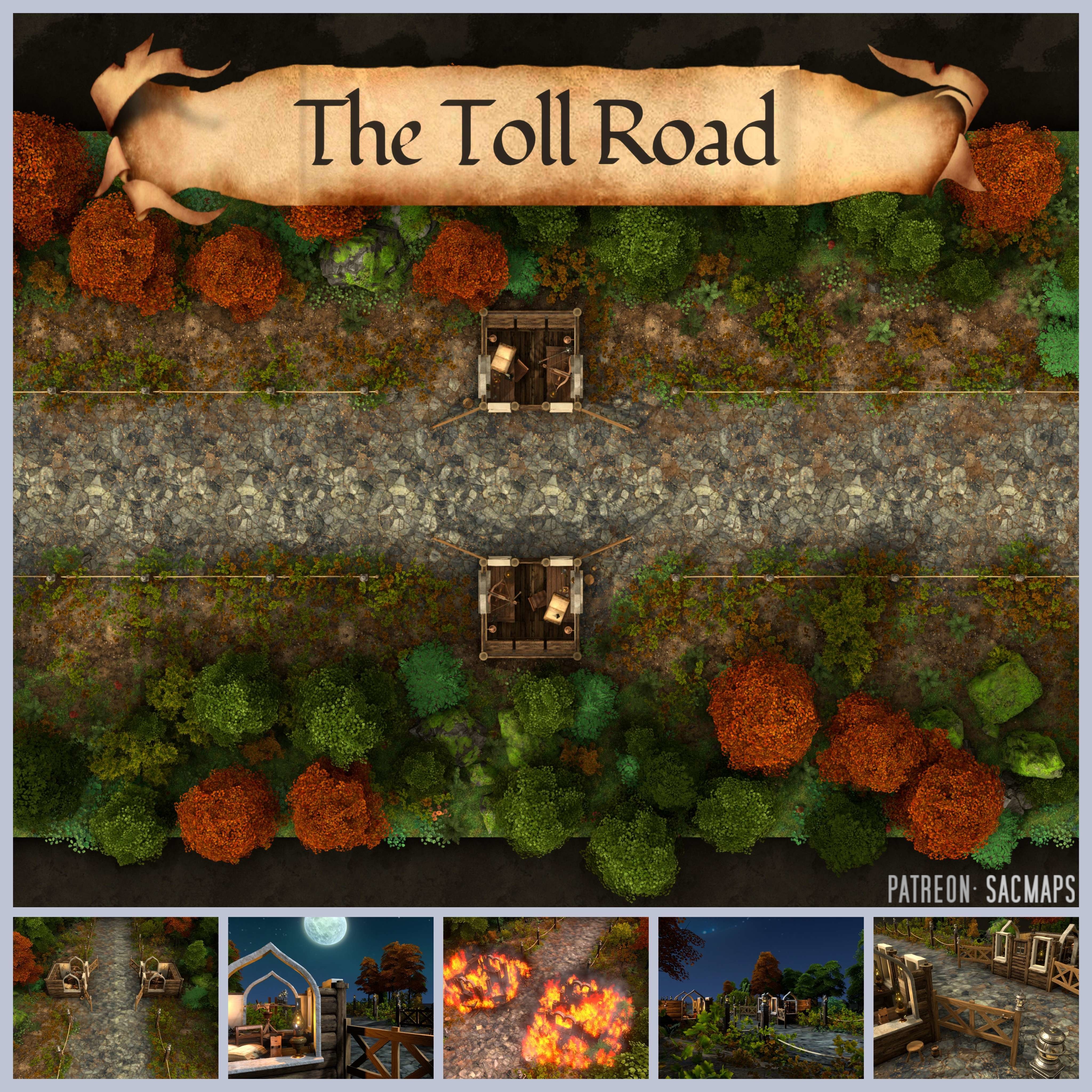 Discover Free DnD and TTRPG Maps on The Toll Road