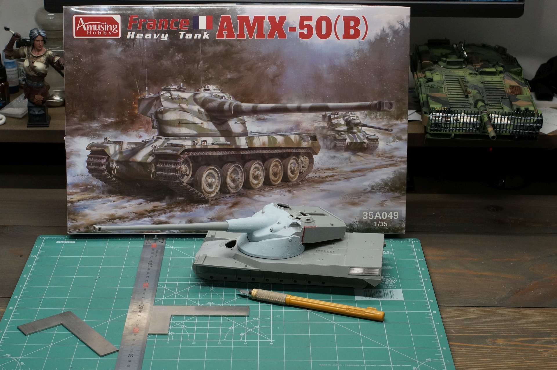 Documenting the AMX-50B Build: Step by Step