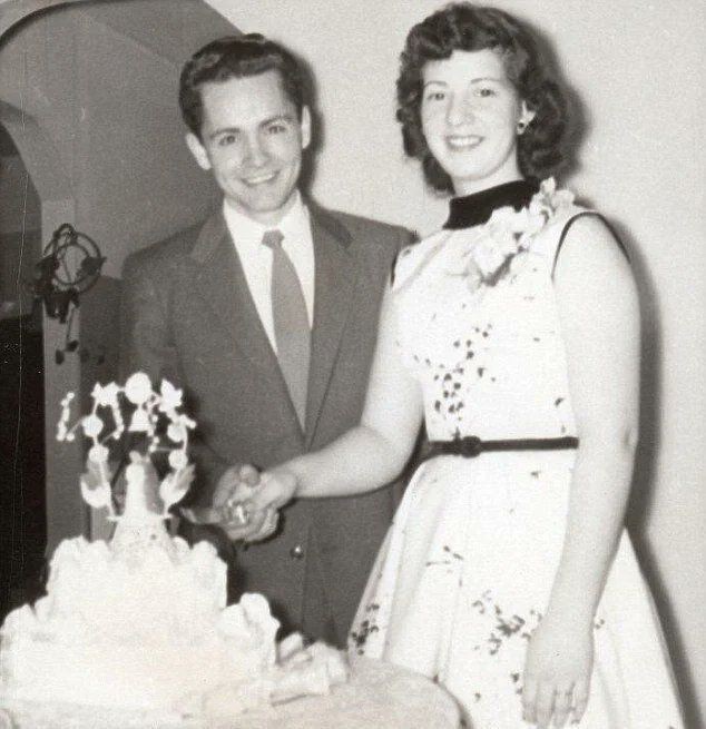 A dapper Charles Manson on his wedding day back in 1955