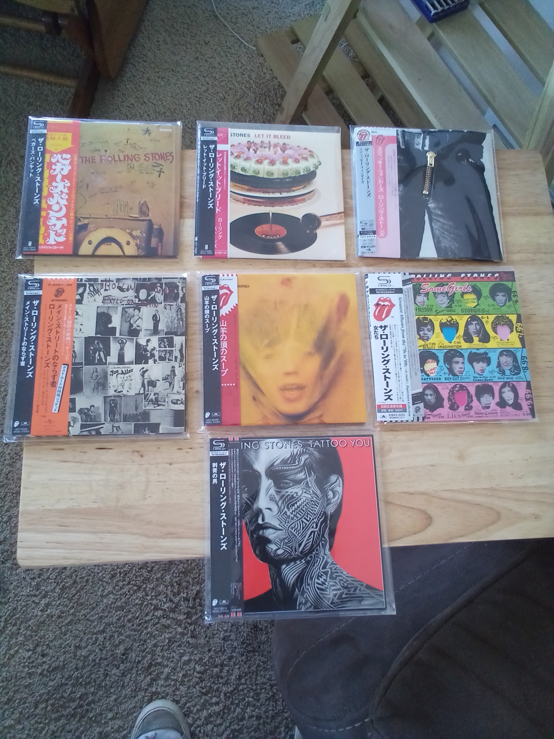 Check Out My Rolling Stones SHM-CD Collection!