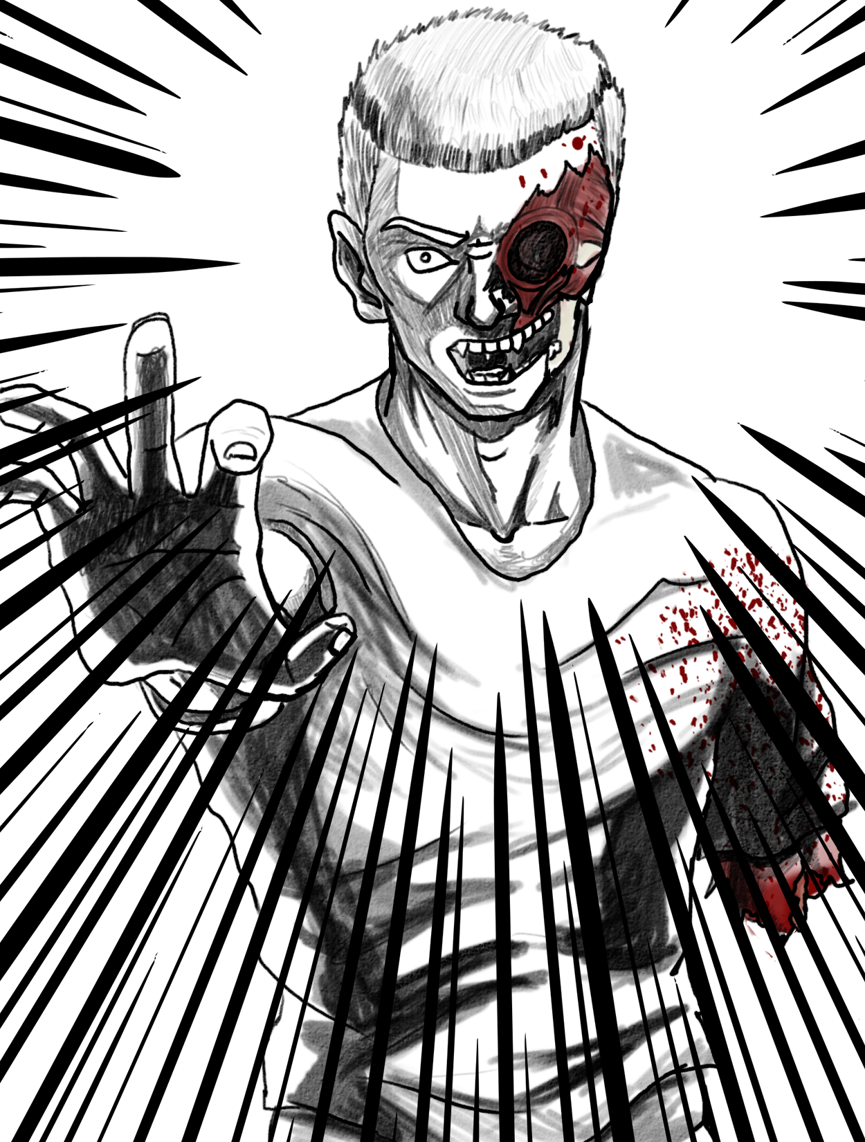 Embracing the Spooky Season with a Zombie Drawing