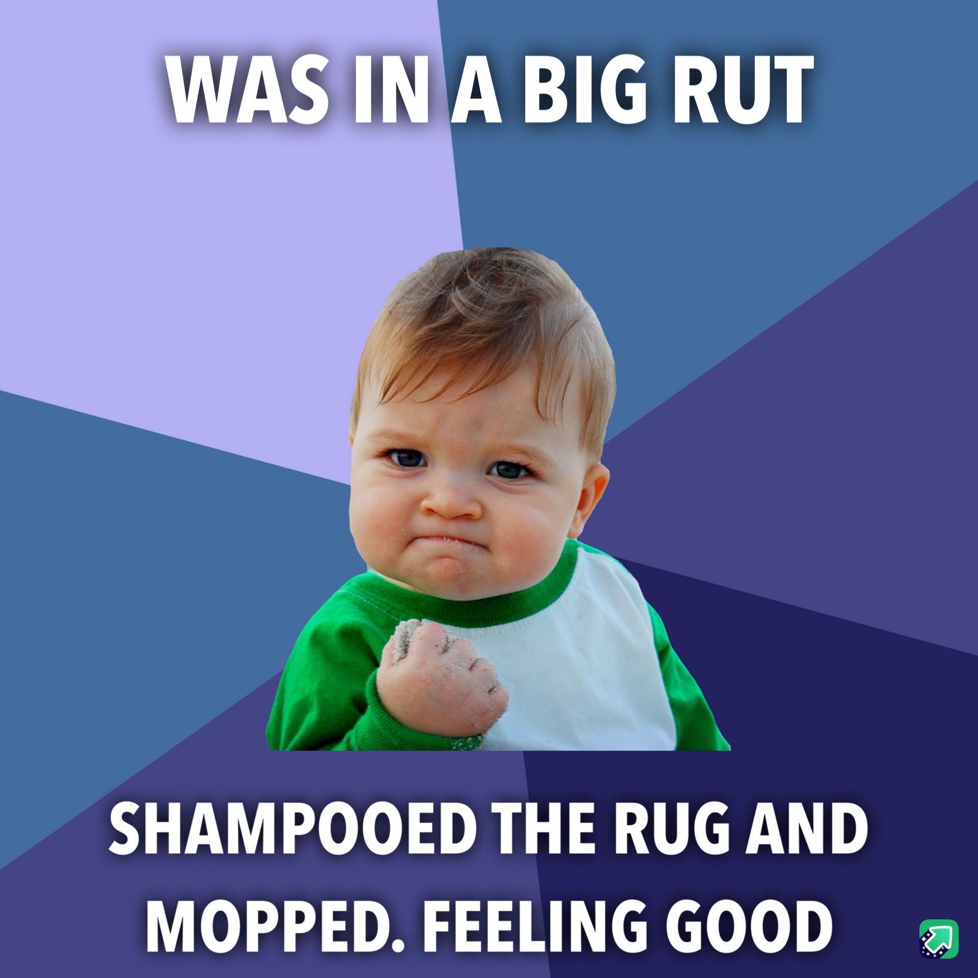 Finally Broke Free from My Rut and Got to Cleaning!