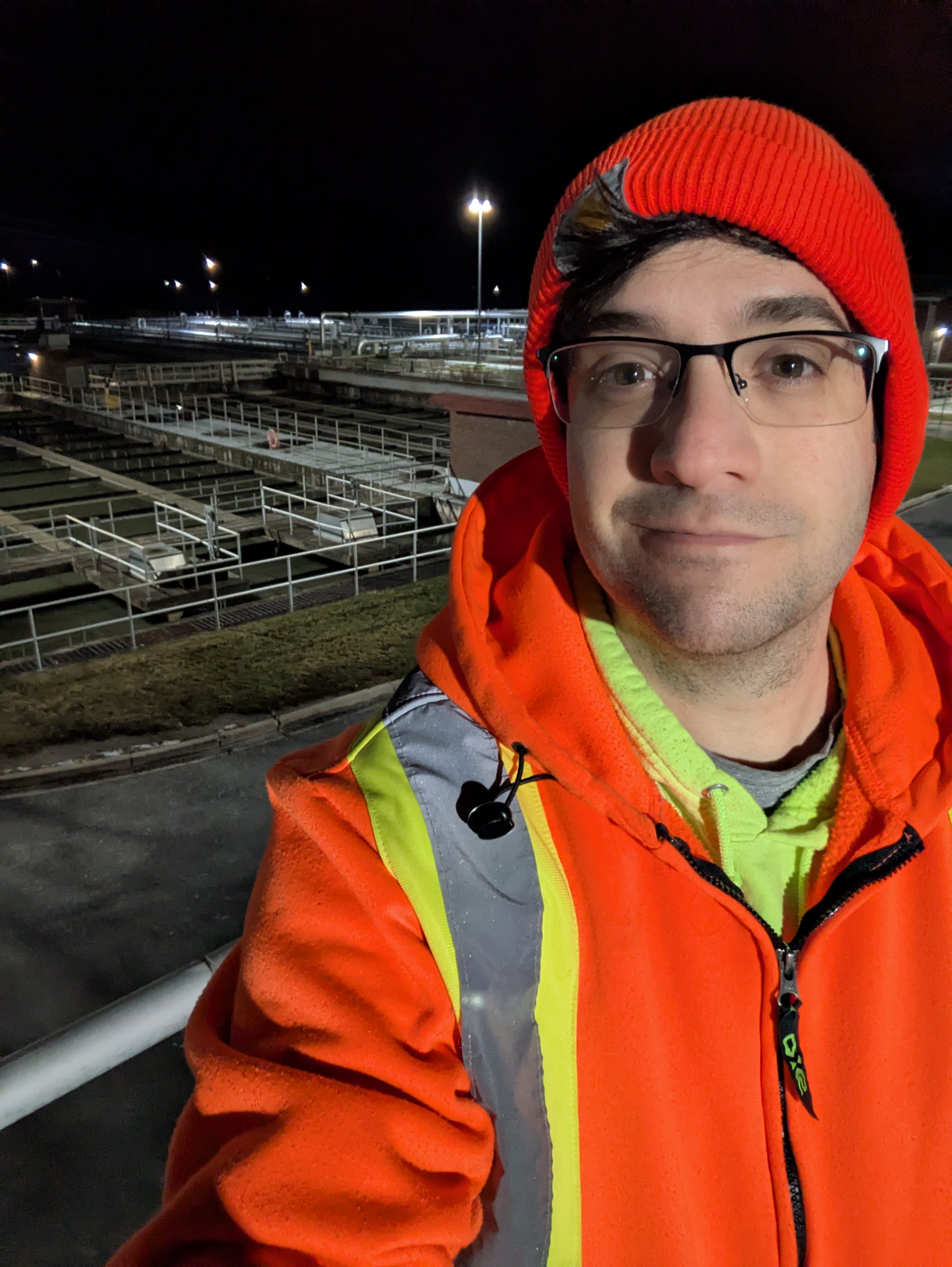 Wishing You a Merry Early Morning Christmas from Port Dalhousie Wastewater Treatment Plant!