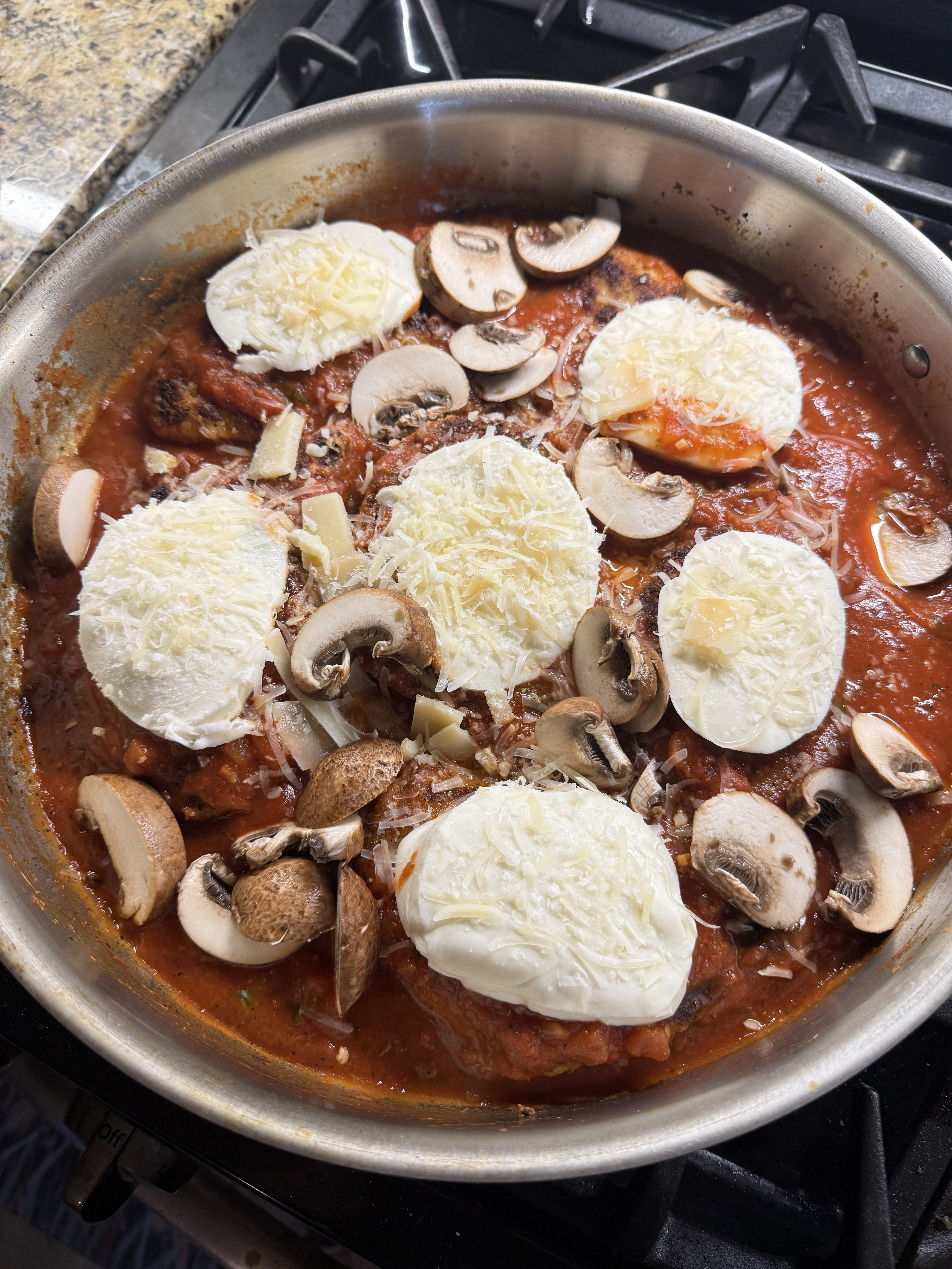 Delicious Chicken Parm with a Side of New Steel!