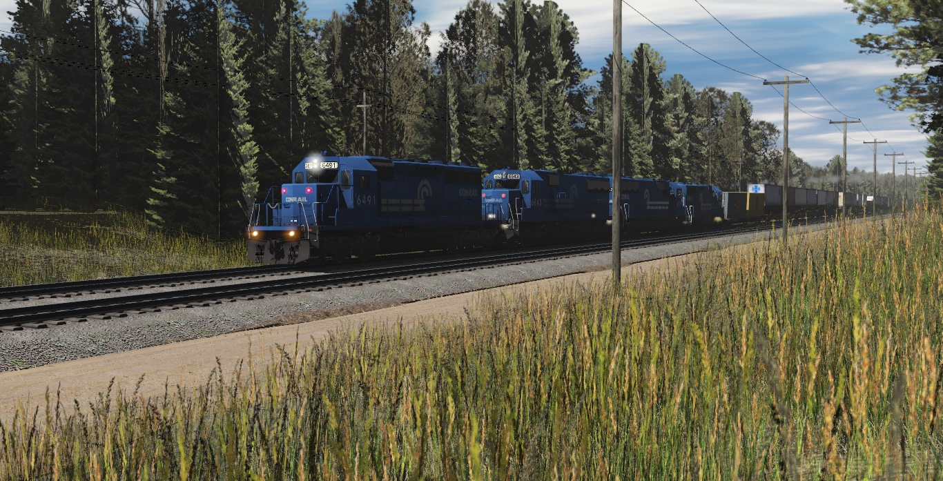 A Nostalgic Journey: Train Chasing on the Chicago Line in Early November 1992