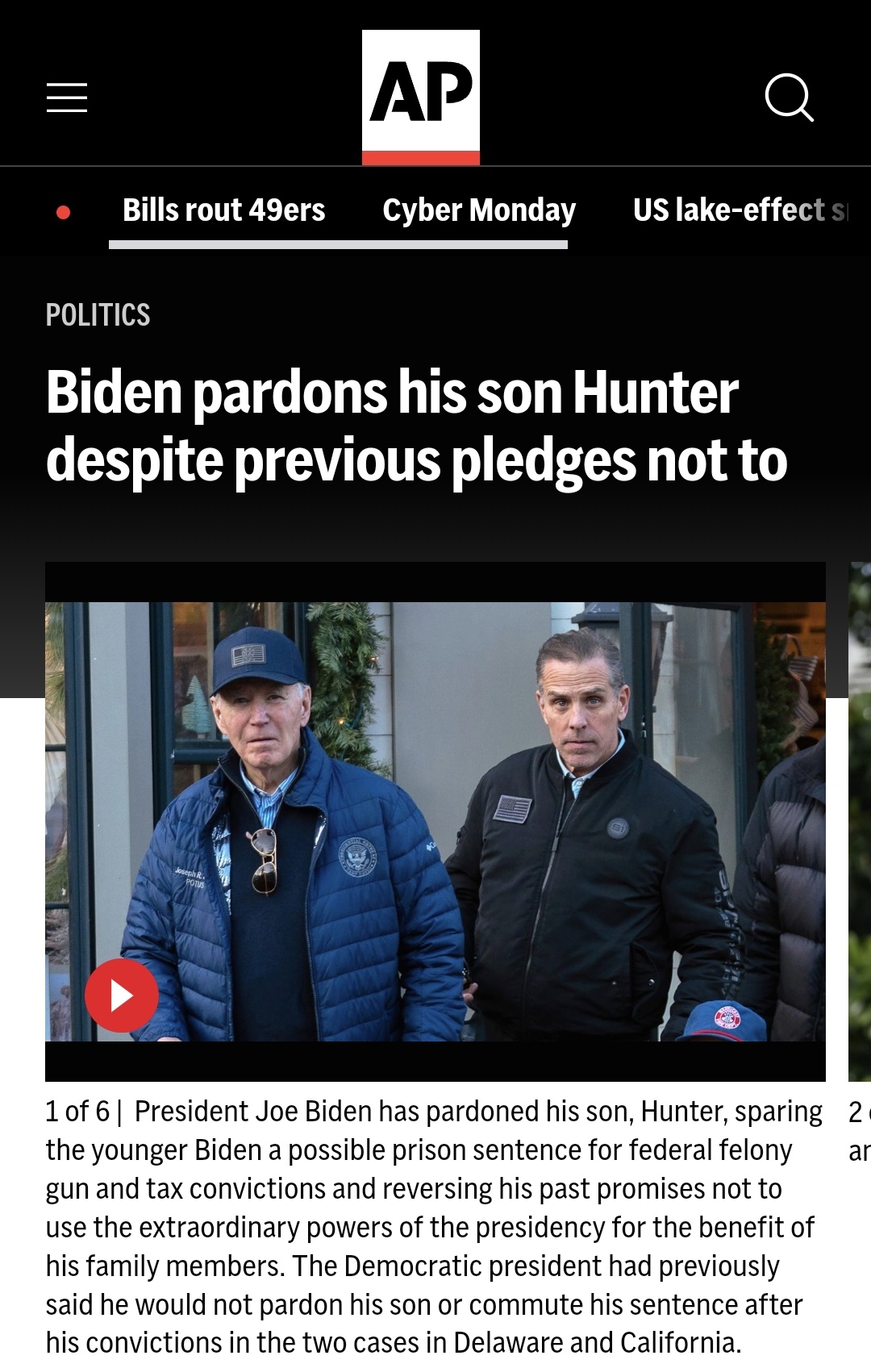 Biden's Unexpected Pardon for Hunter After a Bold Promise