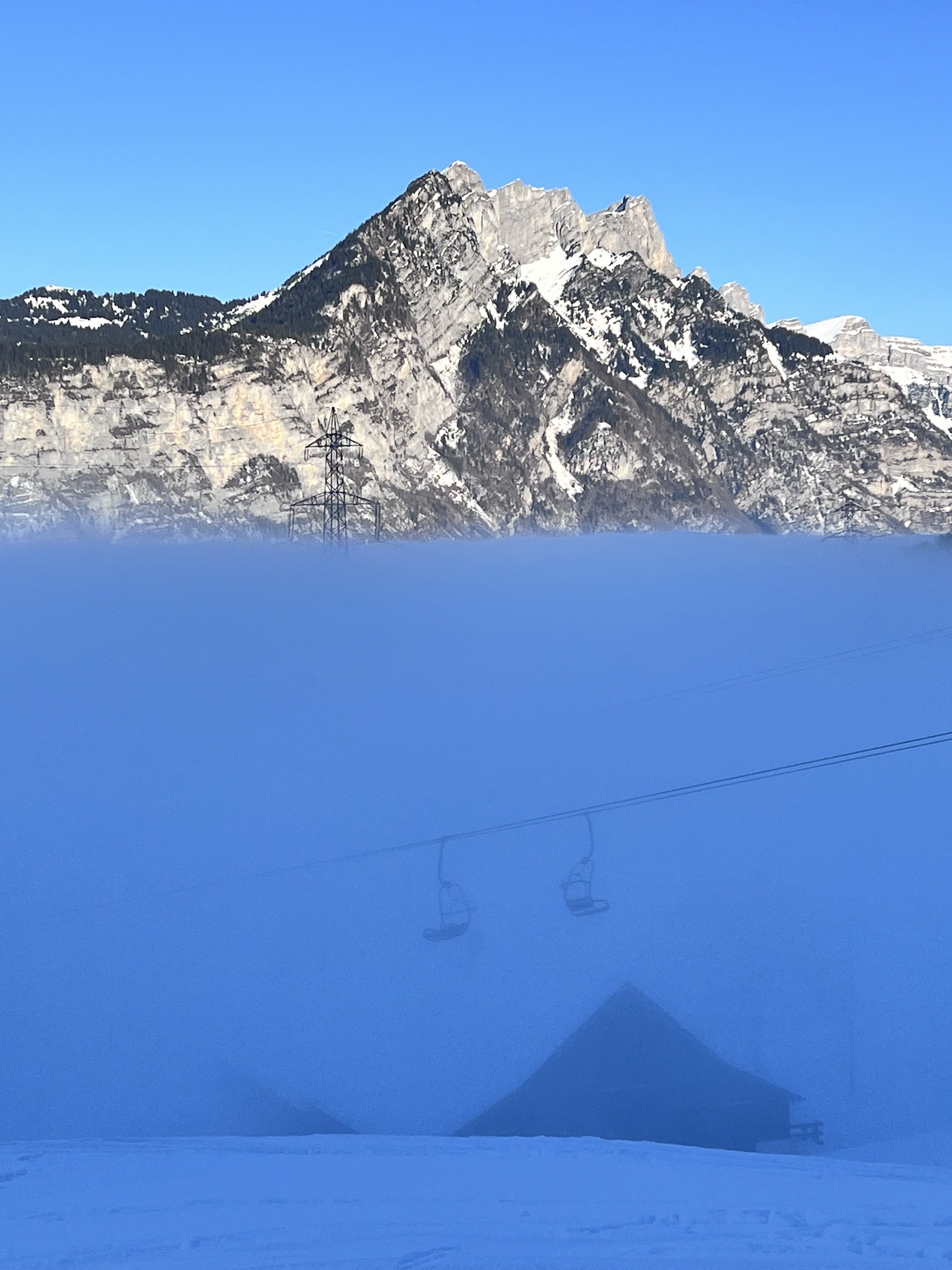 Where Fog Meets Sky: A Perfect Border