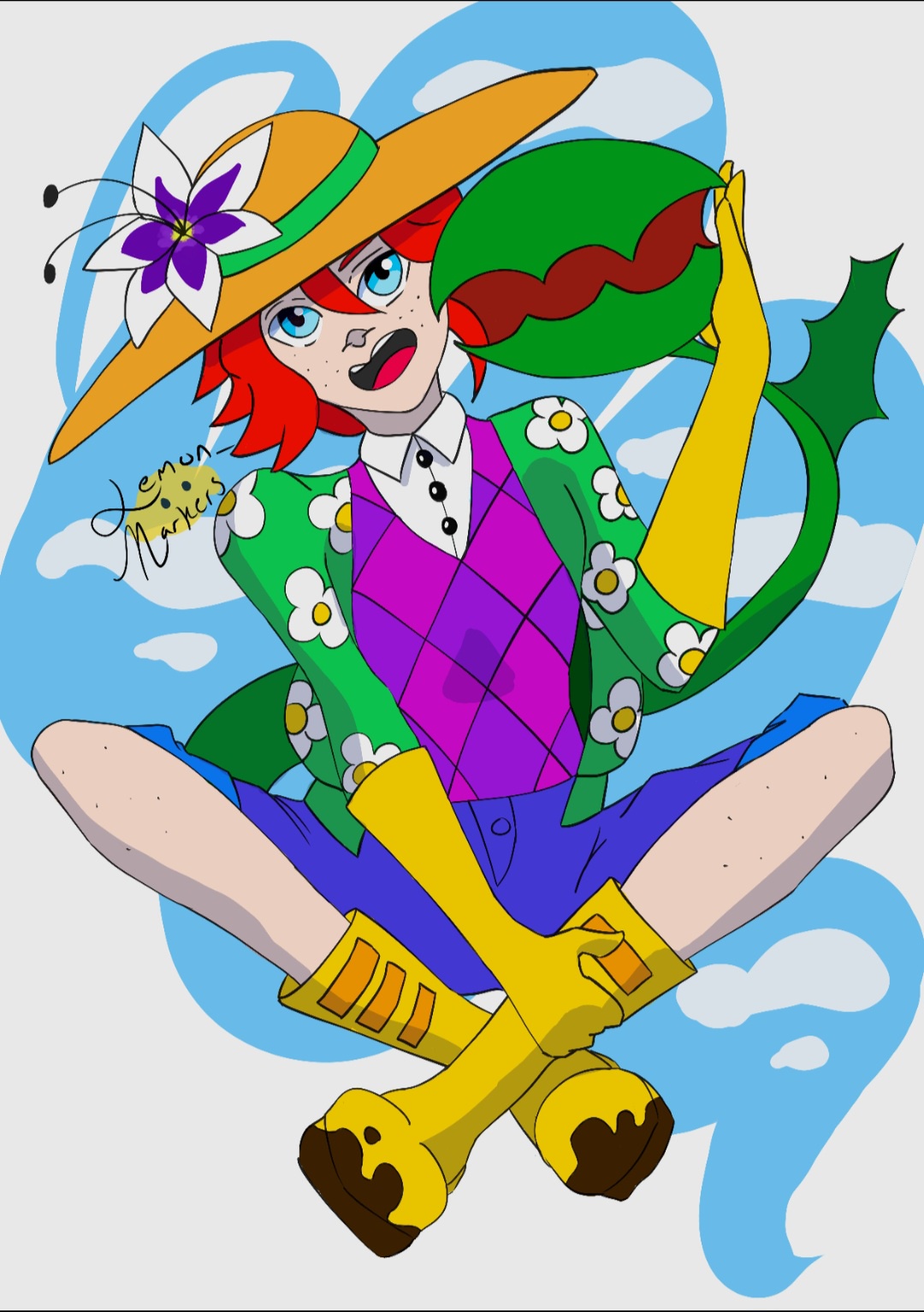 My Artistic Interpretation of a Unique OC