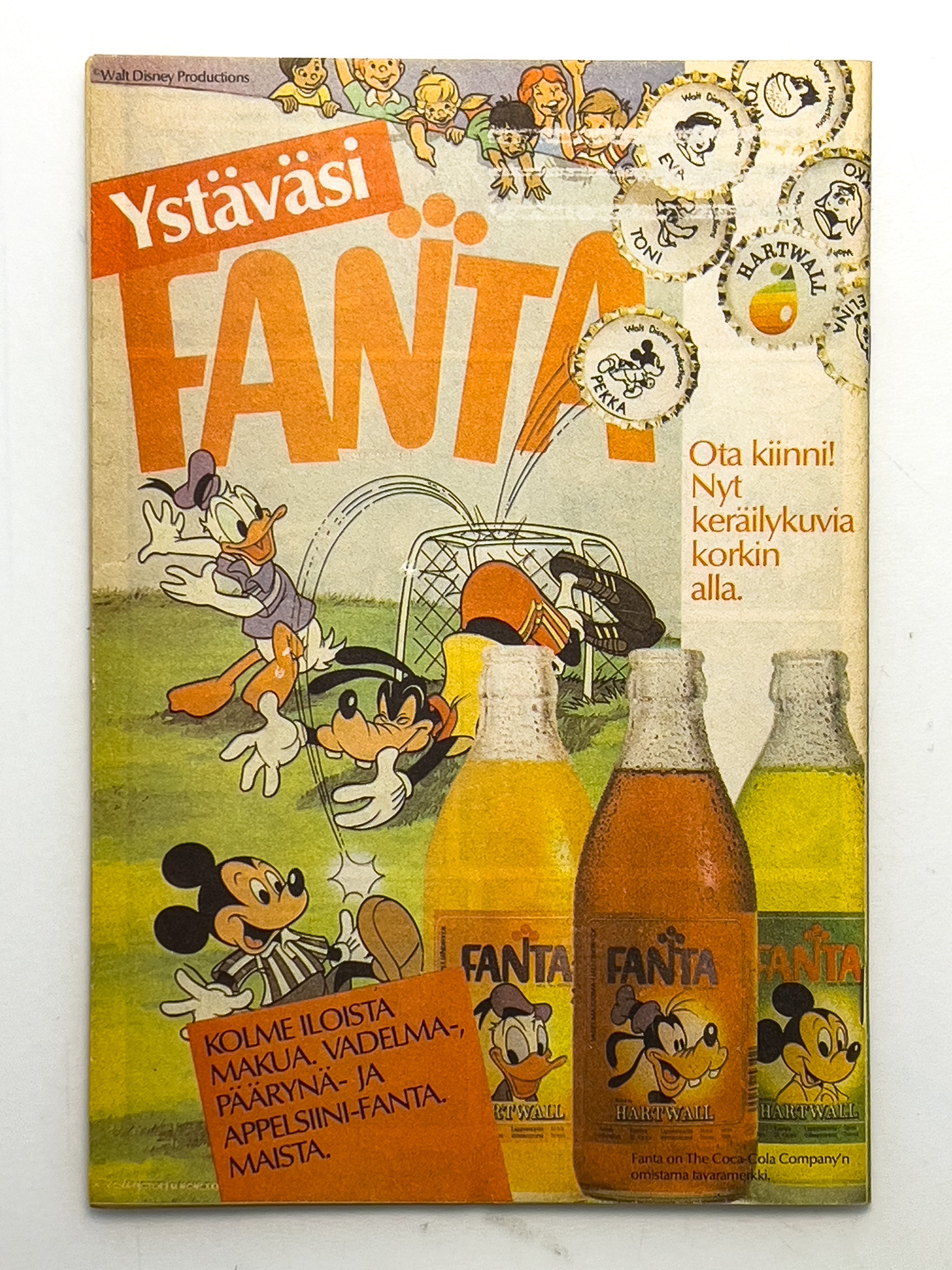 Nostalgic Ads from Finnish Donald Duck Comics of the 70s and 80s