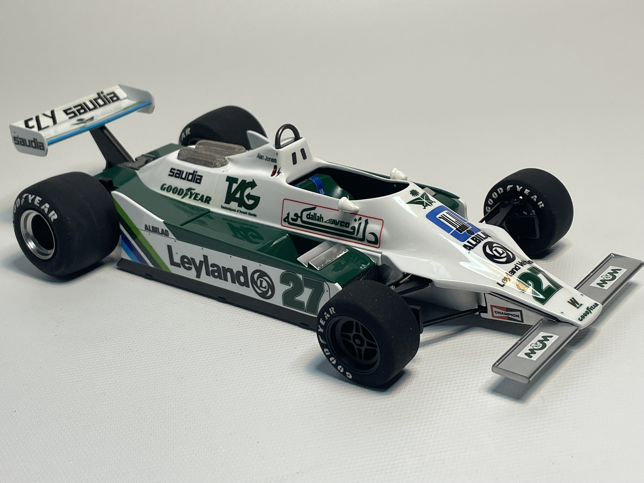 Tamiya Williams FW-07: A Stunning 1/20 Scale Model