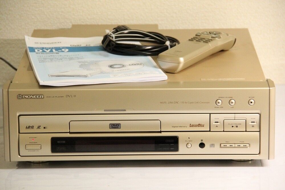 Meet the Pioneer DVL-9, the groundbreaking first dual Laserdisc/DVD player.