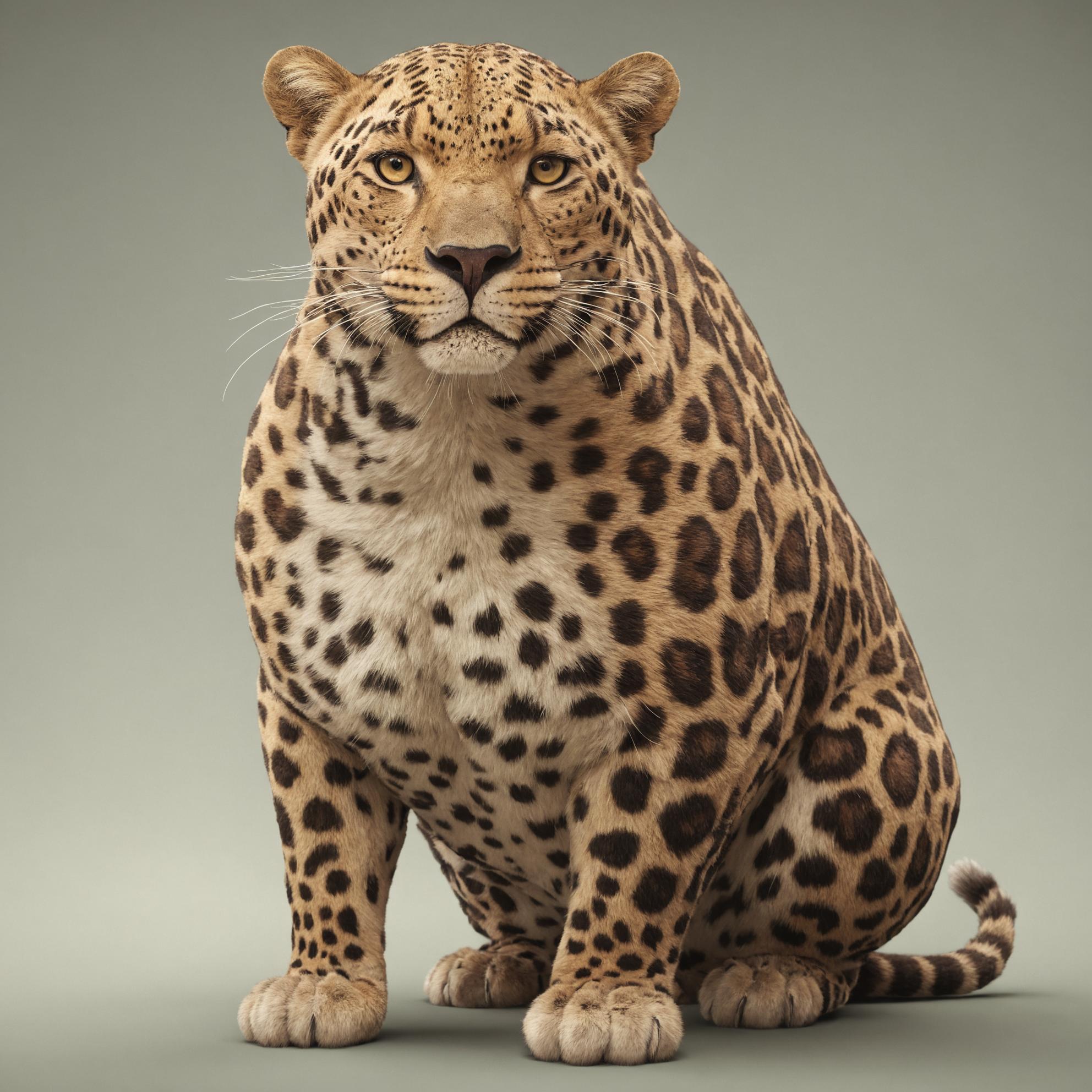 Leopards struggling with the obesity crisis