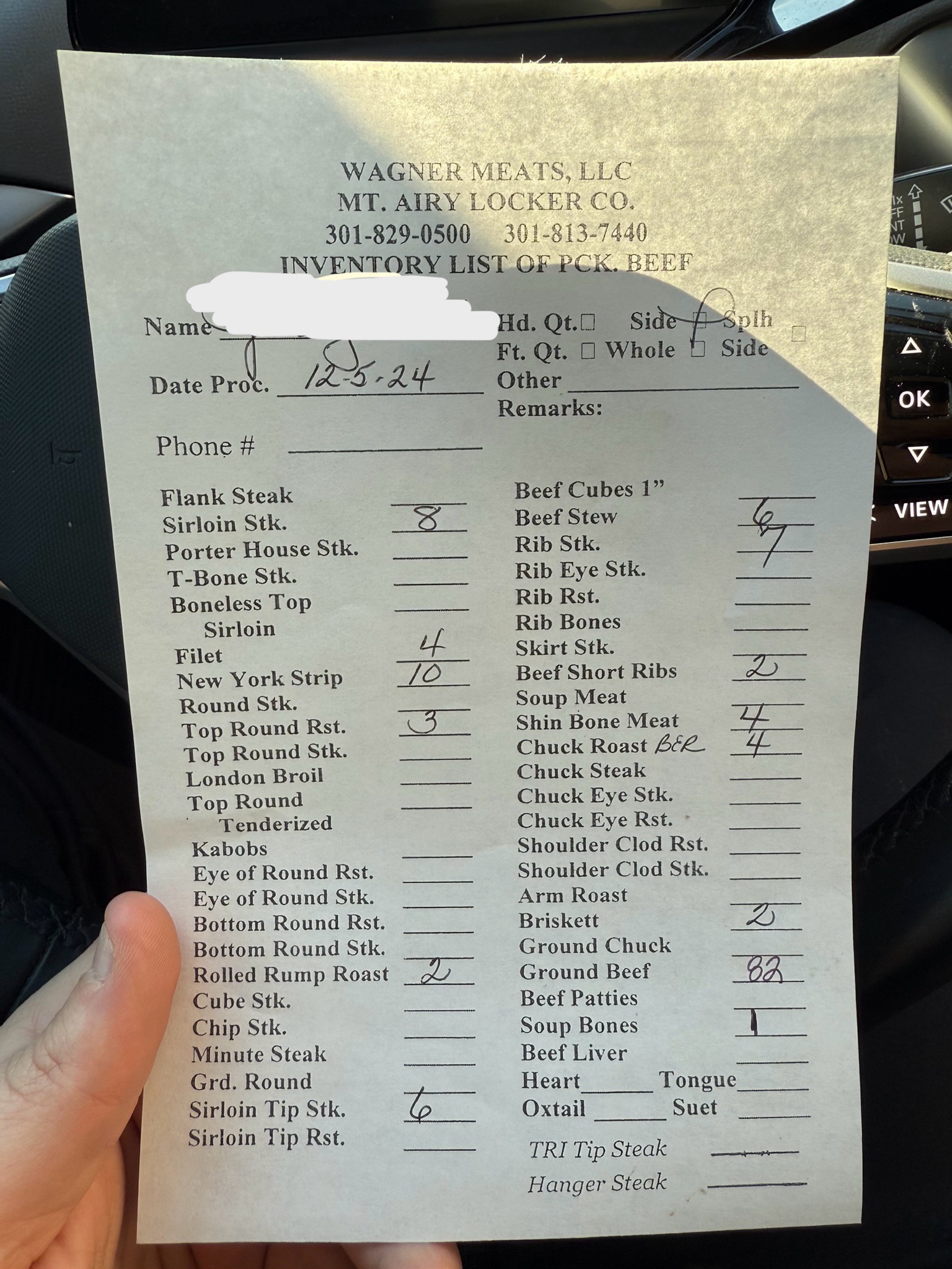 From farm to table: my first half cow experience