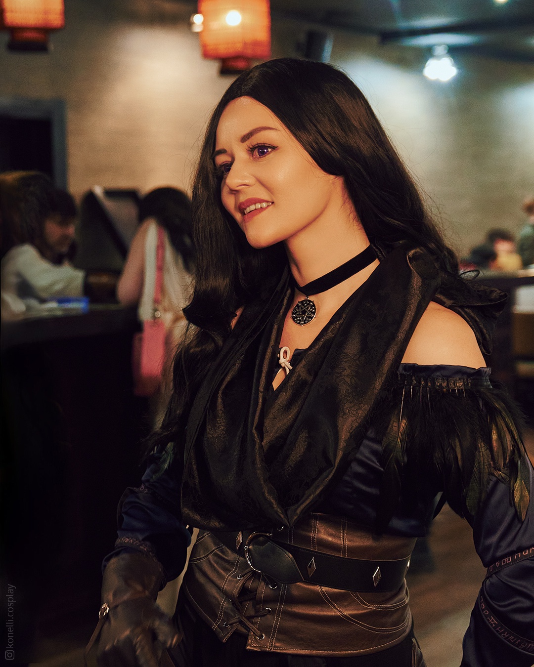 My Stunning Yennefer Cosplay at the Local Fantasy Event