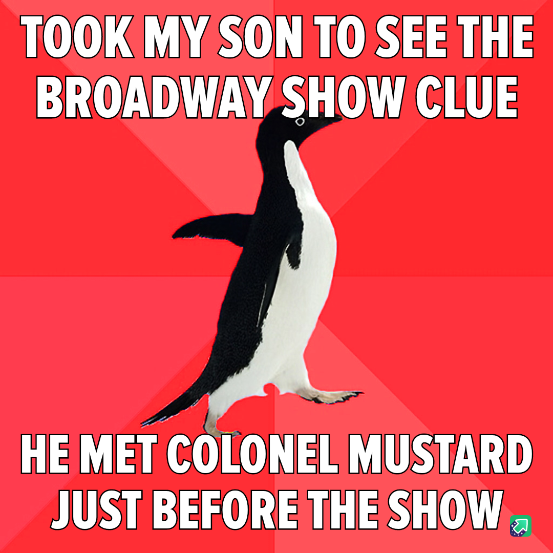 The infamous Colonel Mustard strikes again!