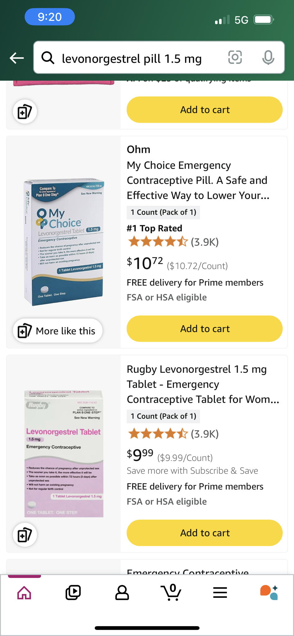 Don't forget to grab a Plan B, just in case!