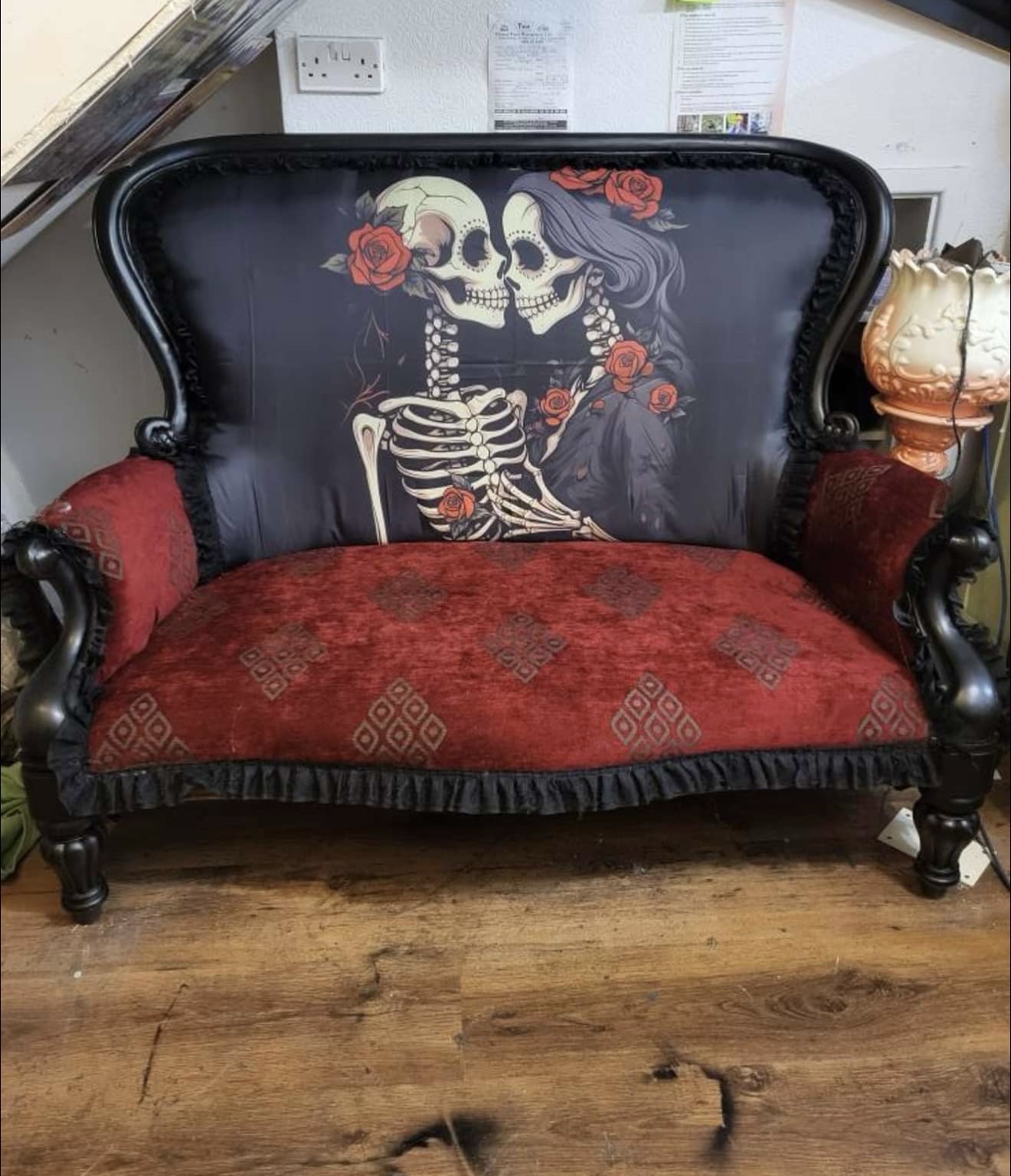 Recycling at its finest: A treasure from an antique shop in Wales.
