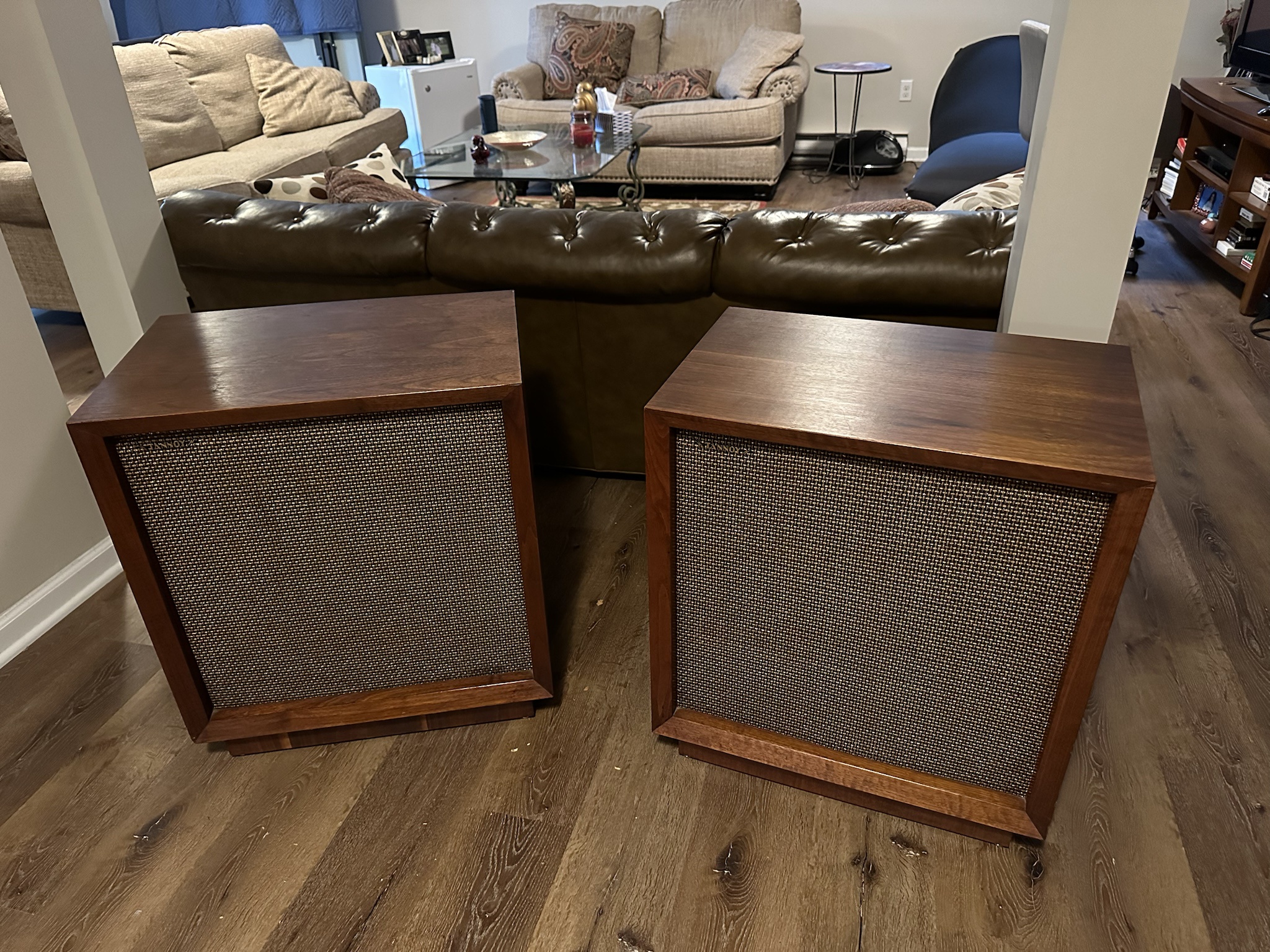 A classic: Vintage Tannoy 12 Red speaker.