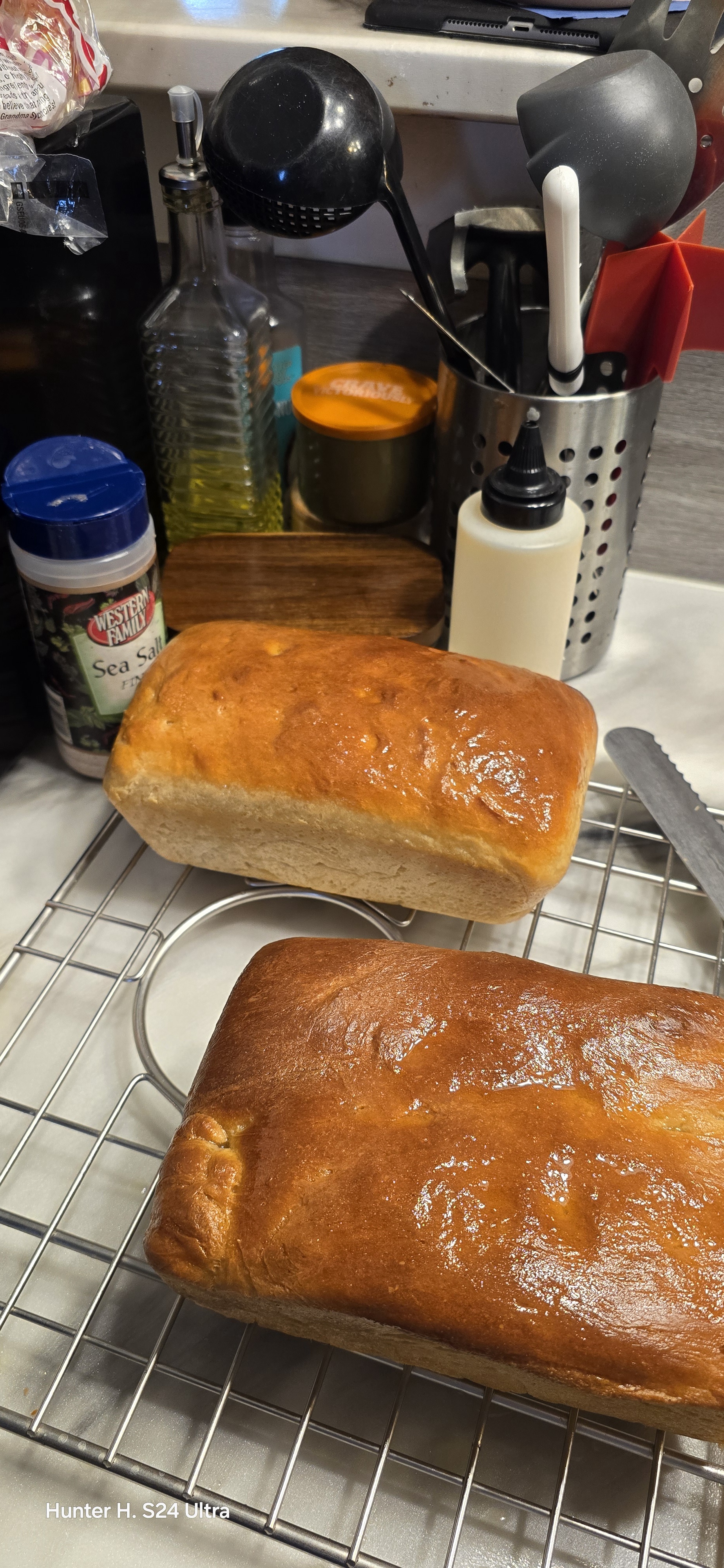 Freshly Baked Bread and a Touch of Nana Tax