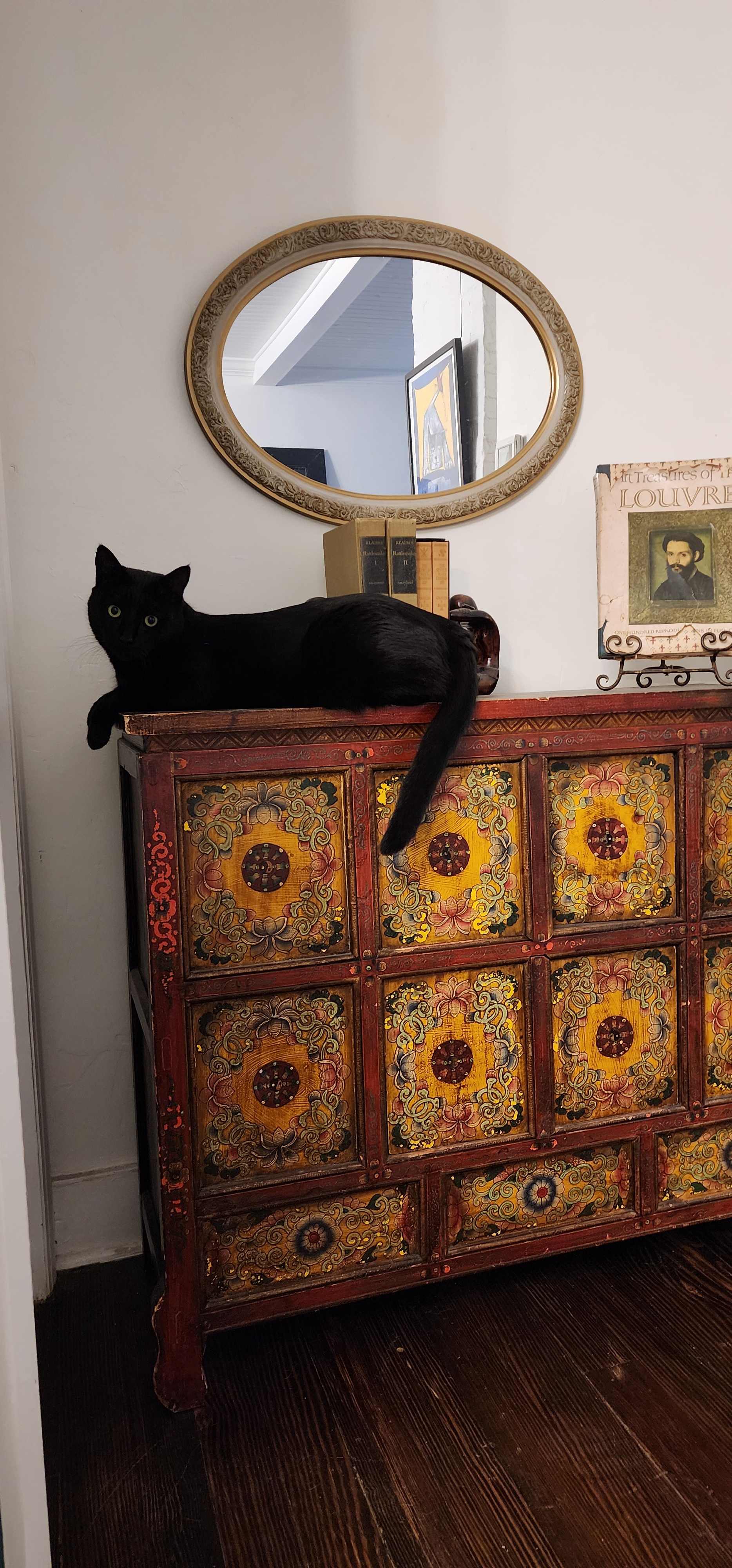 Frank enjoying a moment of tranquility.