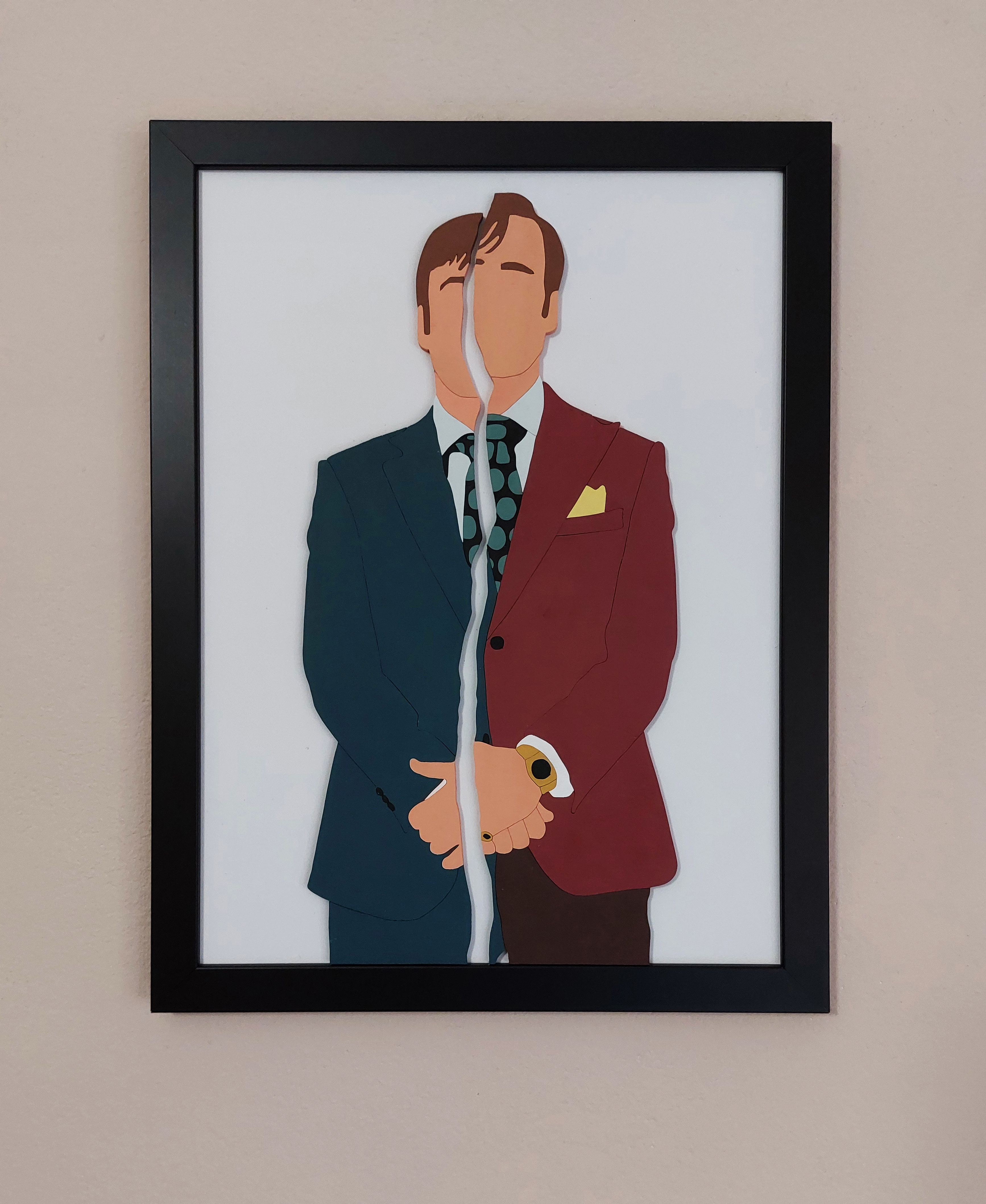 Check Out This Awesome Better Call Saul Wood Wall Art I Created!