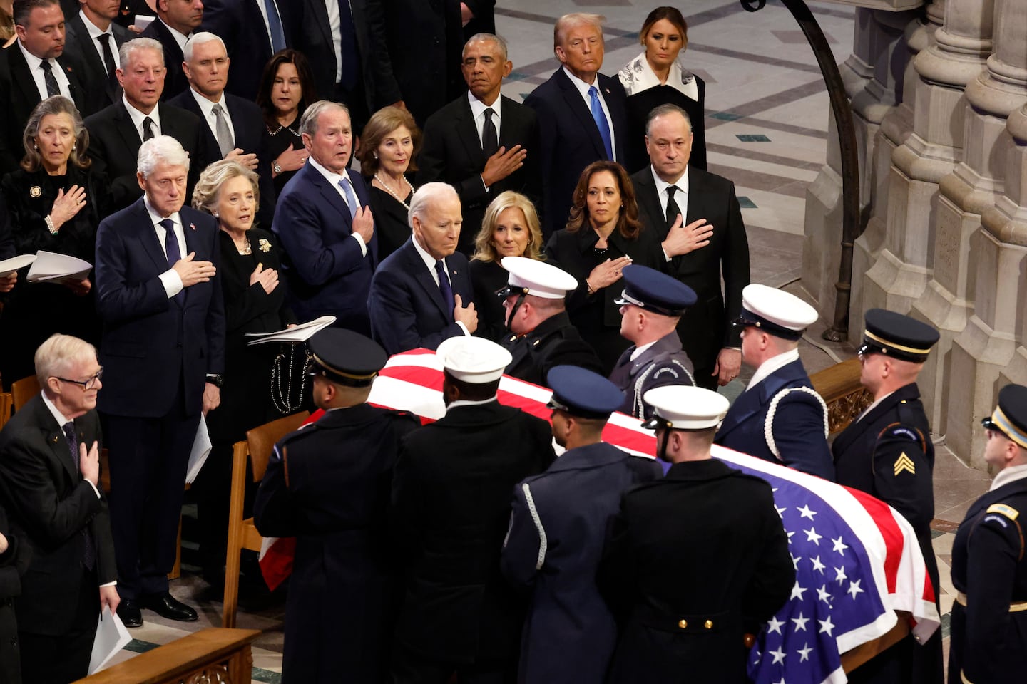 Photos from Jimmy Carter's heartfelt state funeral in Washington, D.C.