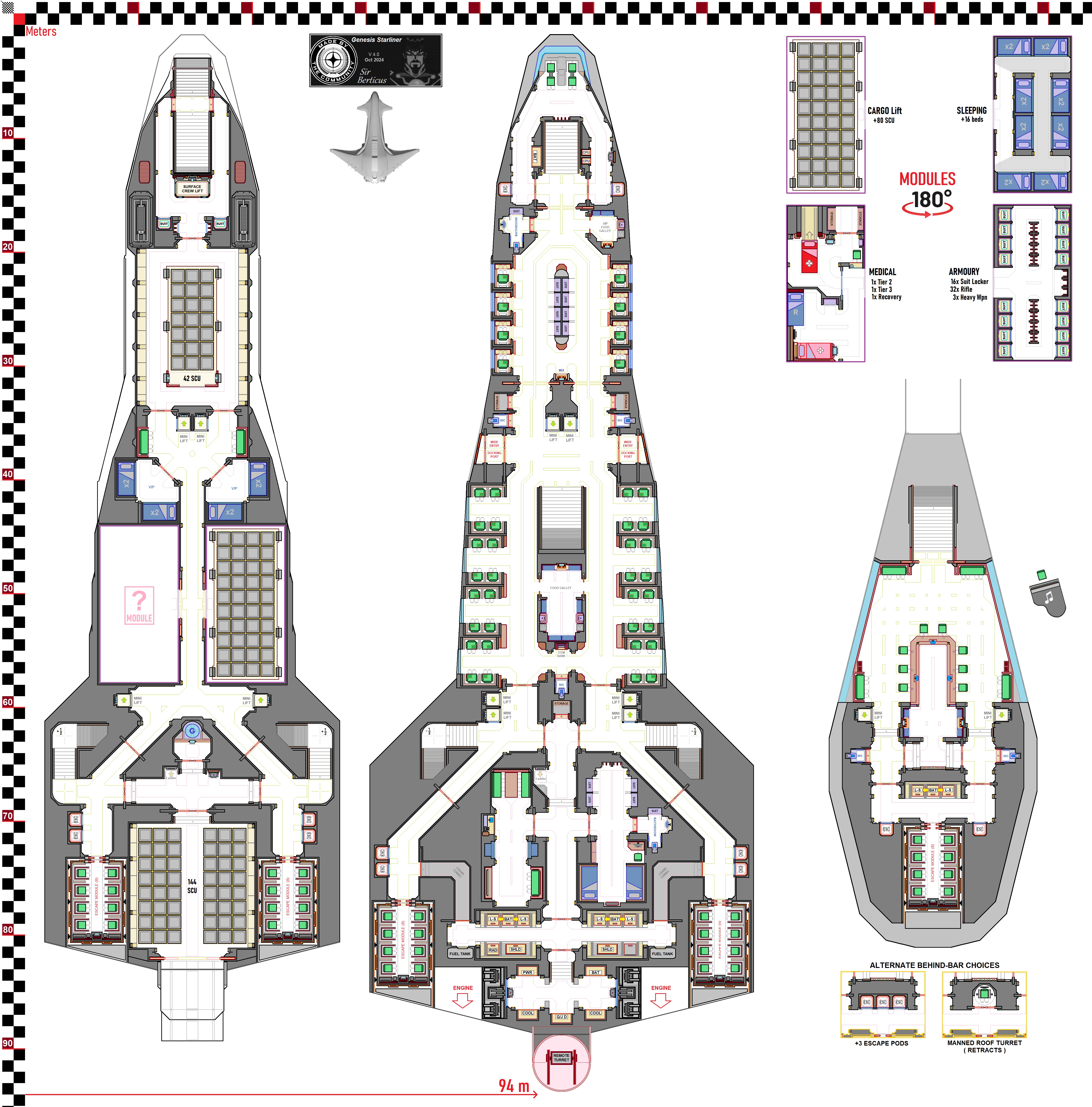 Introducing the Crusader Genesis StarLiner: A New Era of Space Travel