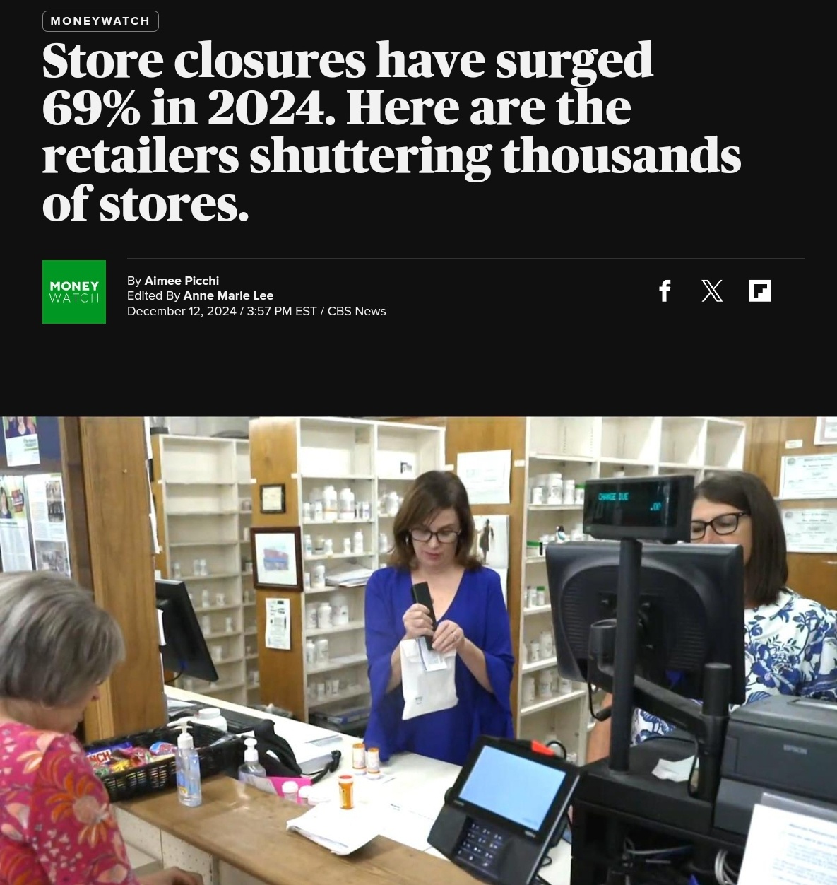 Retail Apocalypse: 69% Surge in Store Closures in 2024