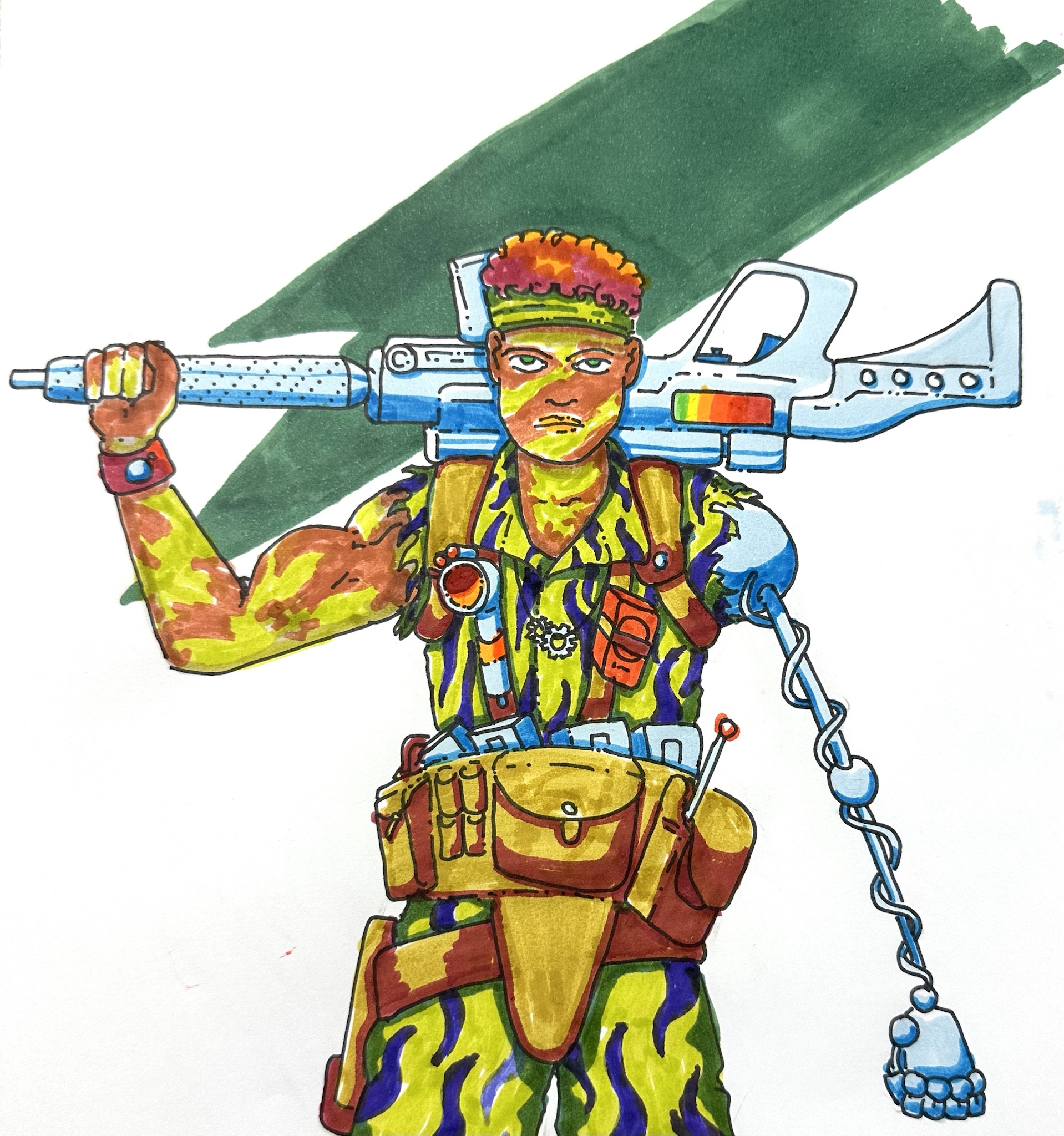 Lost in the Jungle: The Soldier's Tale
