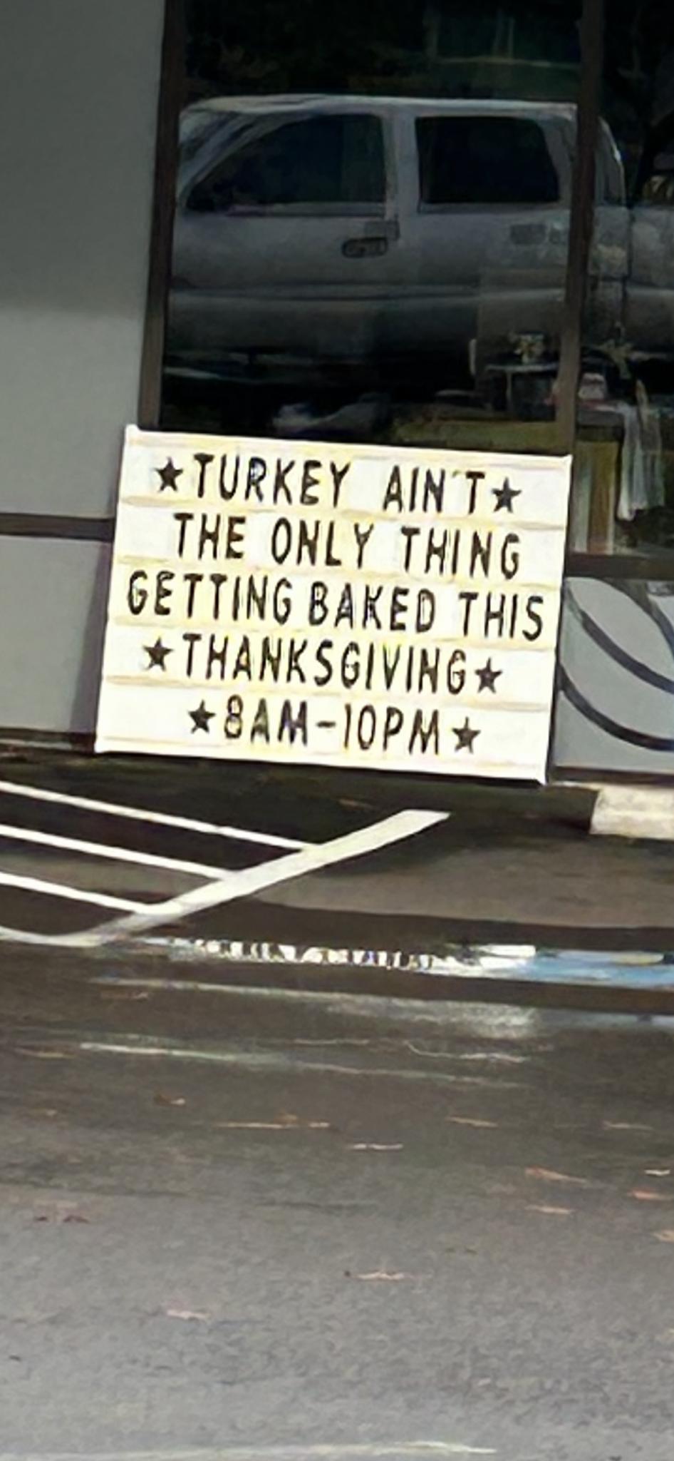 Spotted outside a local dispensary—what do you think?