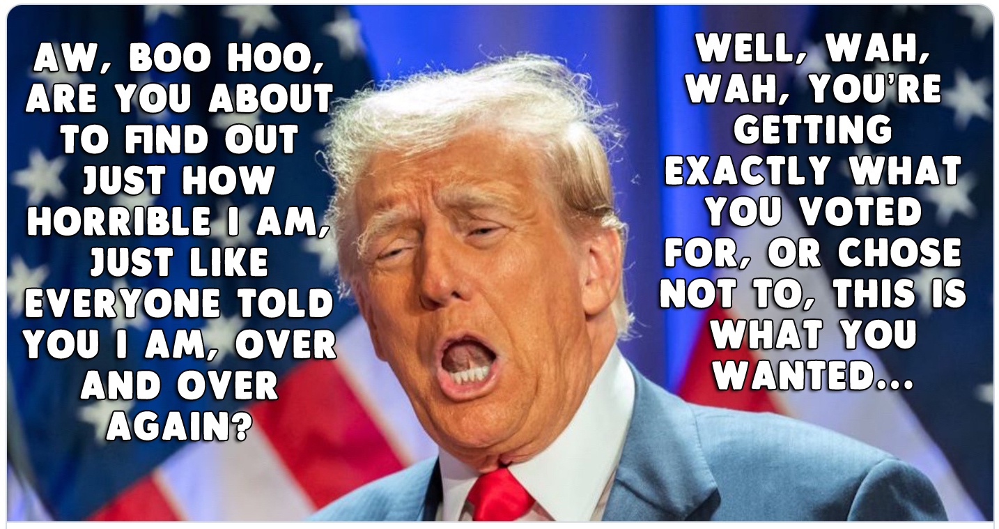 You truly get what you vote for...