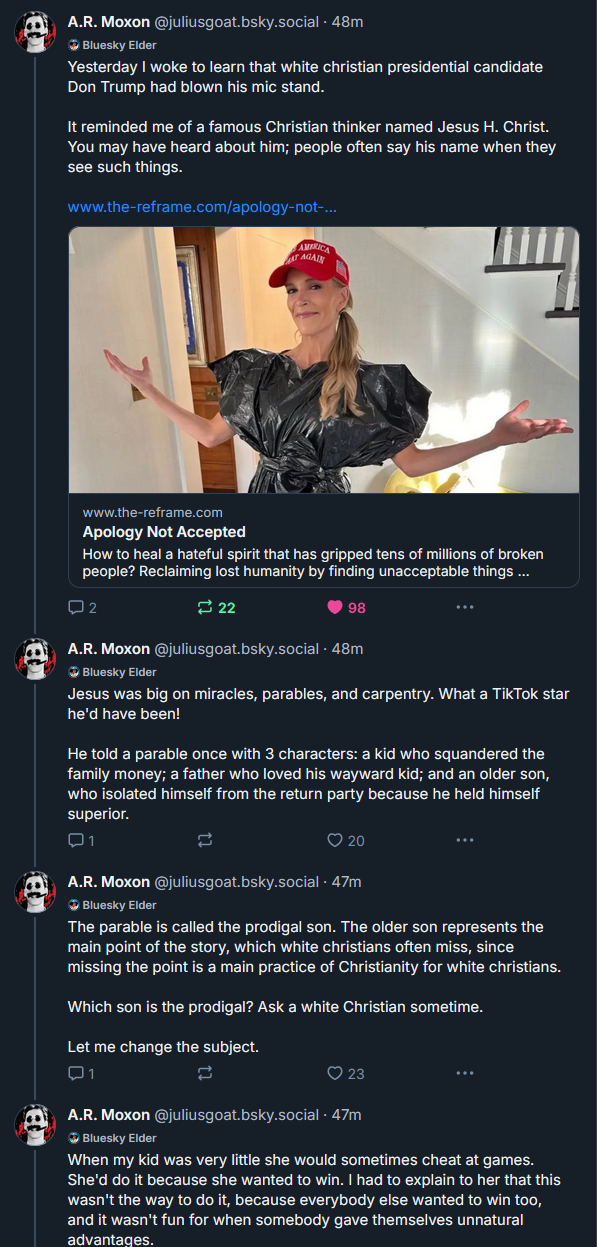 Apology? Not accepted!