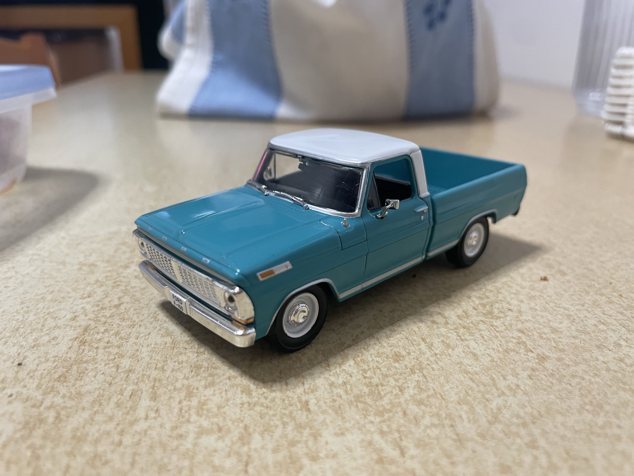 Check out this stunning Ford F 100 model!