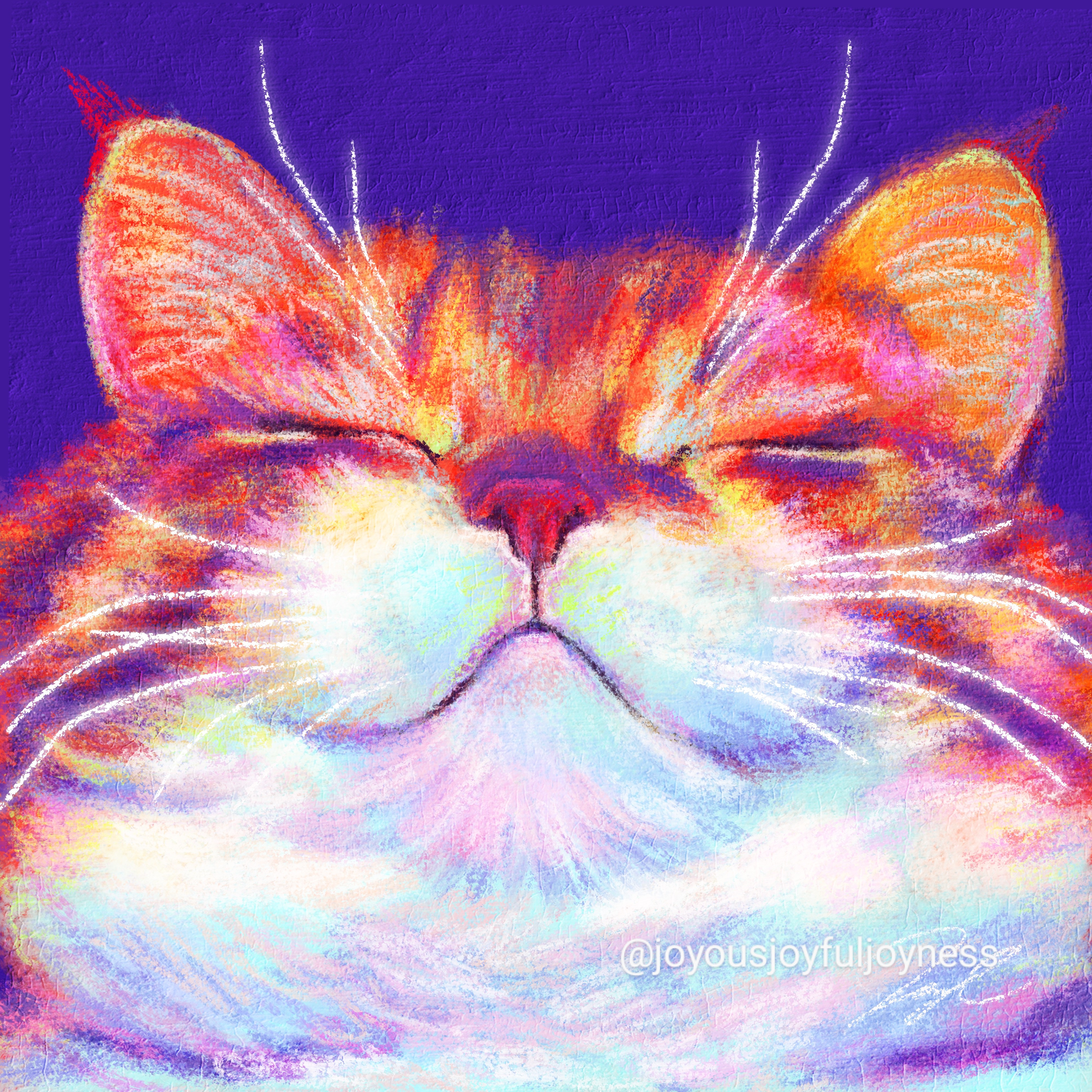 Check Out My Painting: 'Smug' [OC]