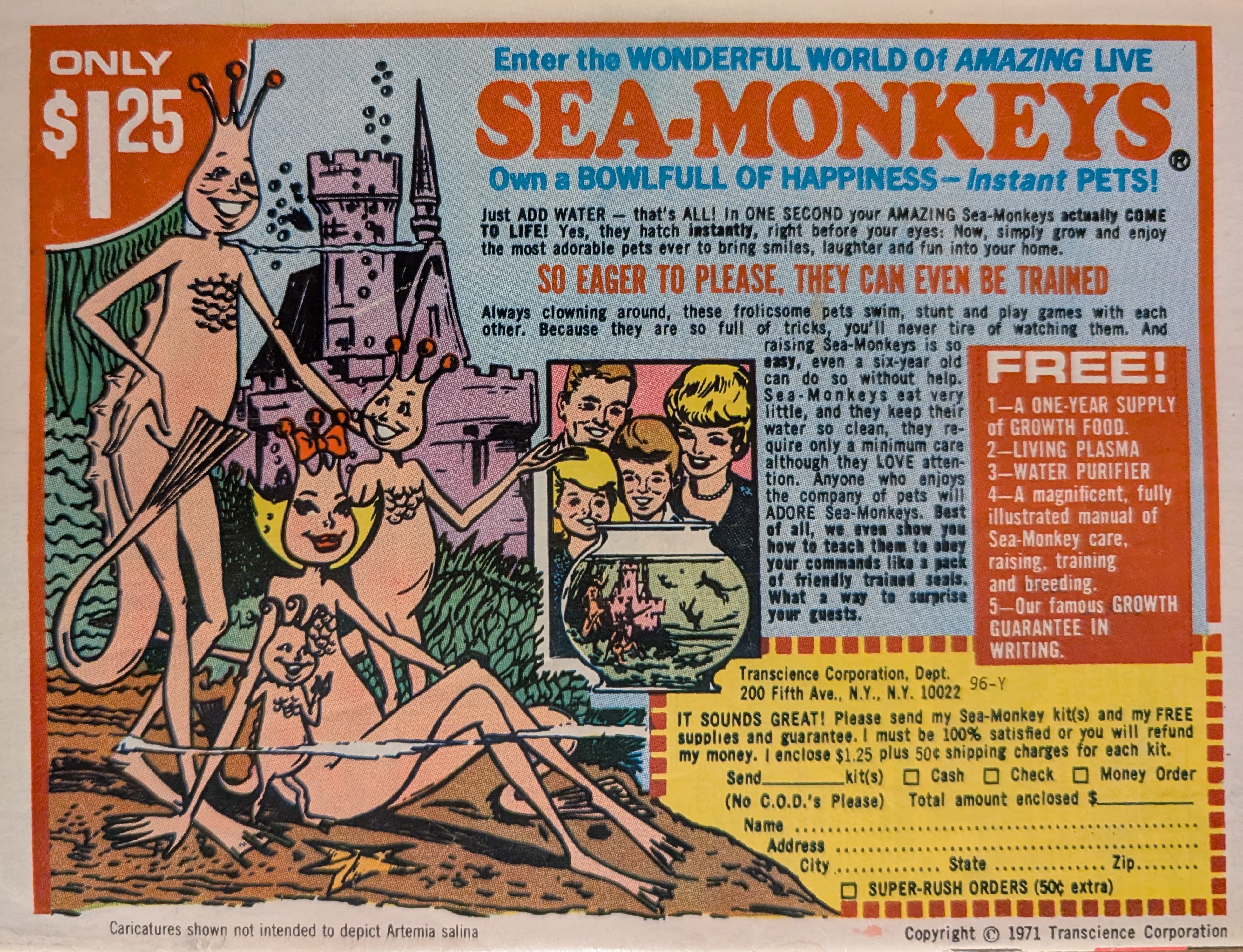 Throwback to Sea-Monkeys: A 1971 Nostalgia Trip