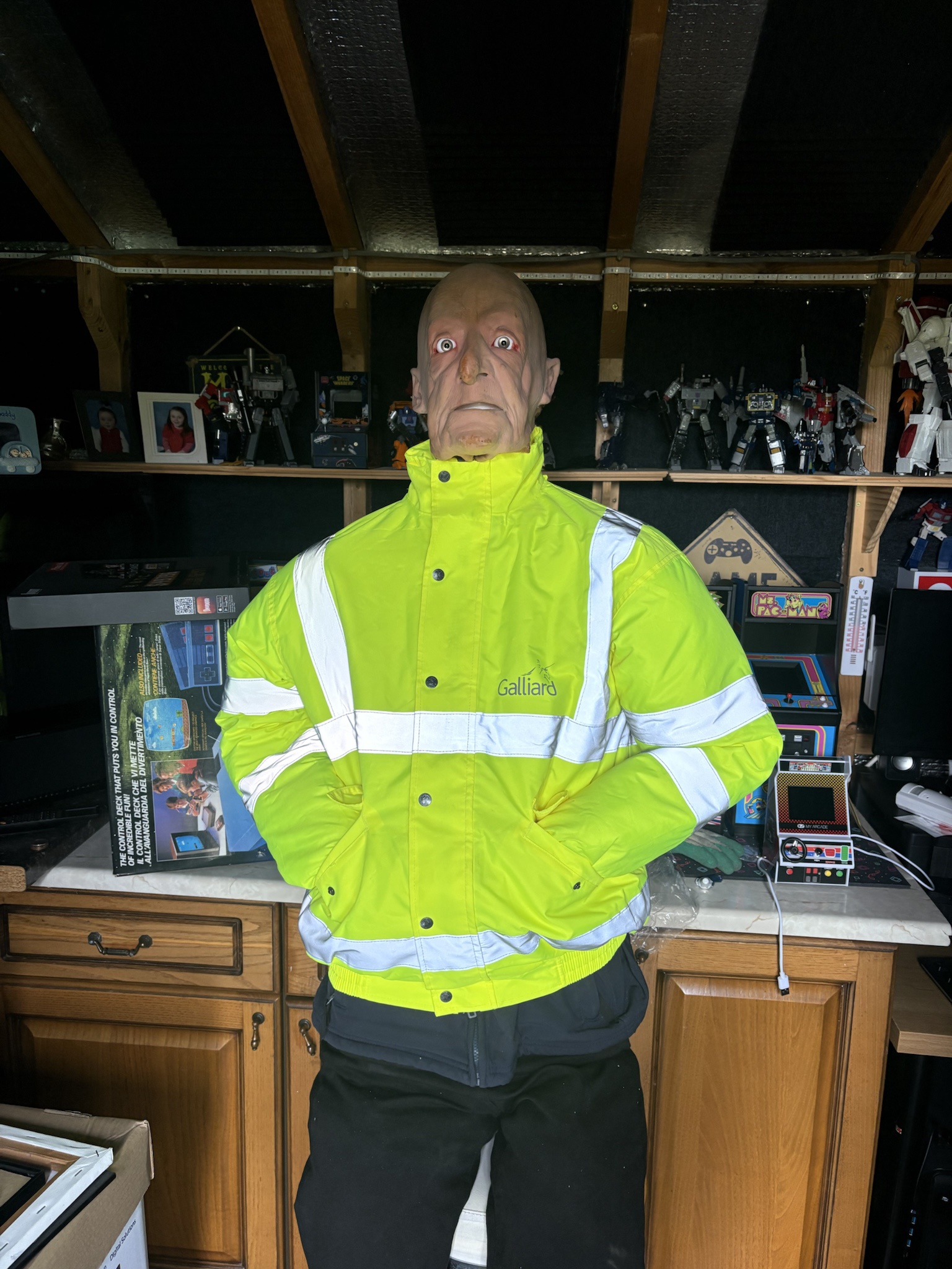 Meet Burt, the Vigilant Security Guard
